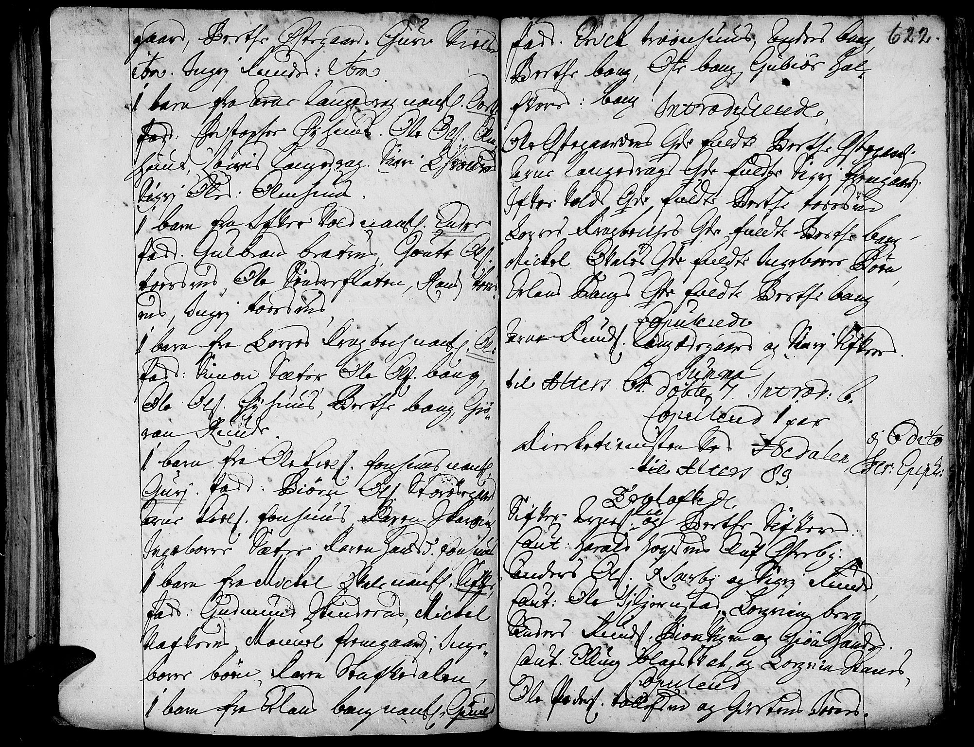 Aurdal prestekontor, SAH/PREST-126/H/Ha/Haa/L0001: Parish register (official) no. 1-3, 1692-1730, p. 622