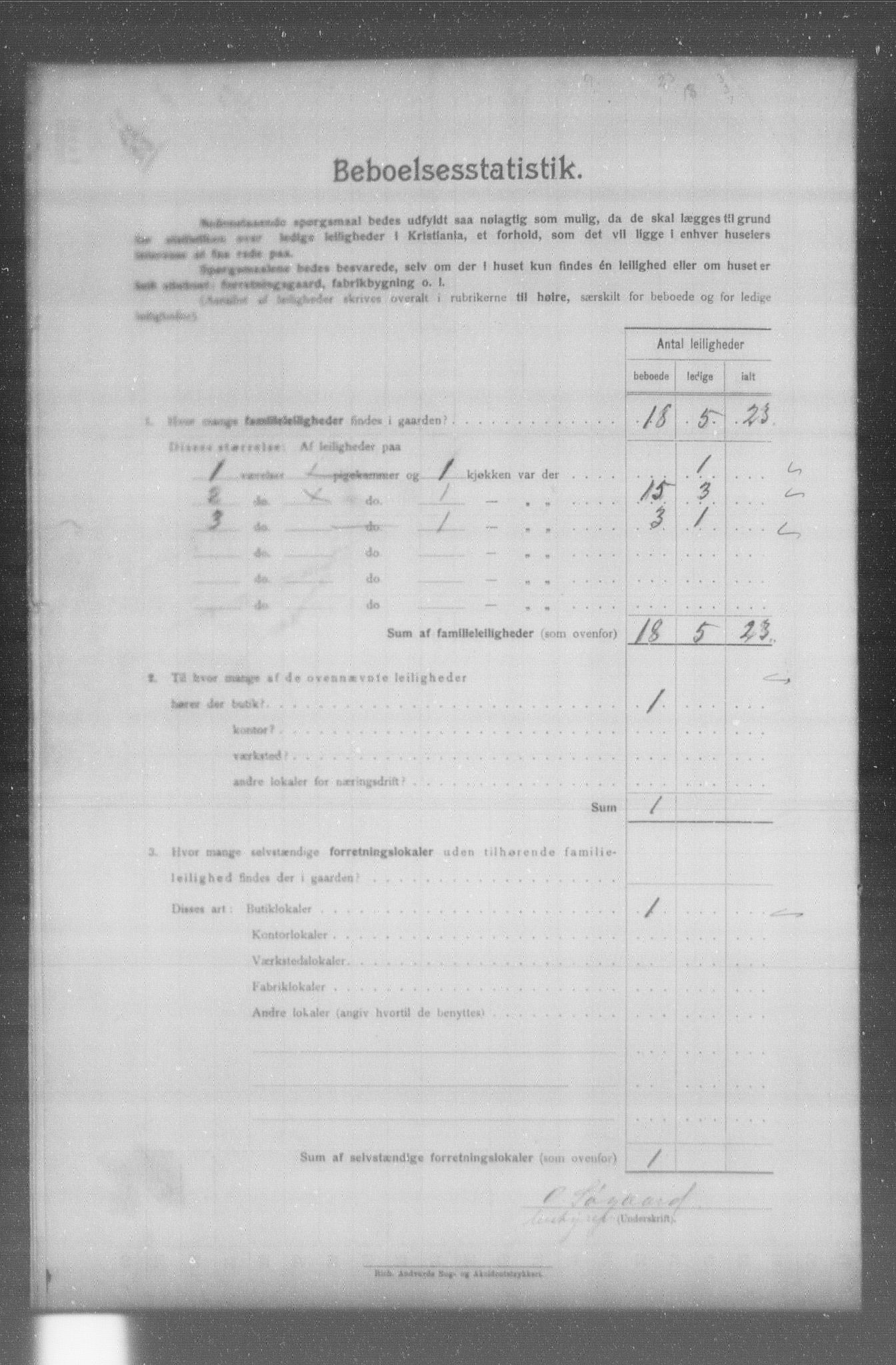 OBA, Municipal Census 1904 for Kristiania, 1904, p. 17426