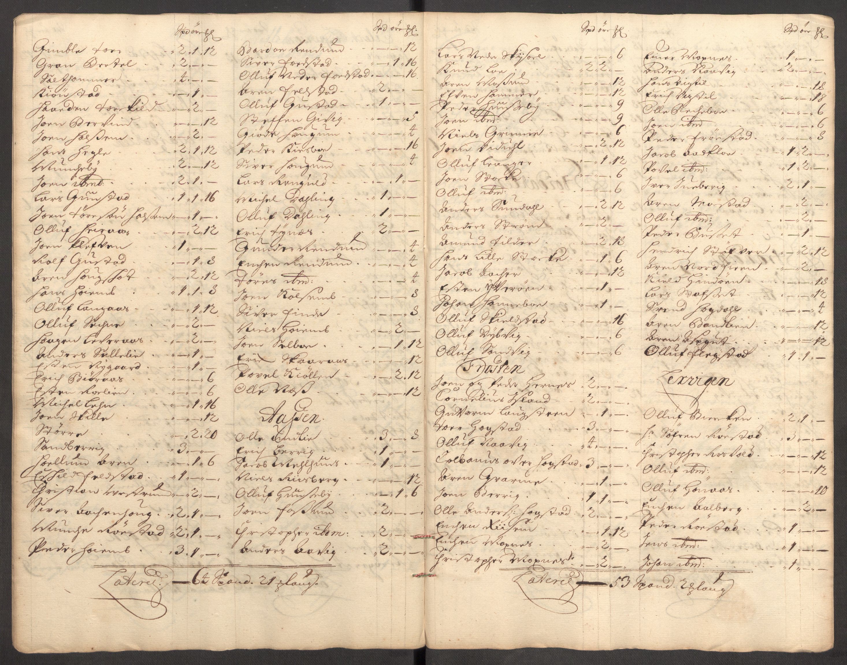 Rentekammeret inntil 1814, Reviderte regnskaper, Fogderegnskap, RA/EA-4092/R62/L4188: Fogderegnskap Stjørdal og Verdal, 1696, p. 117