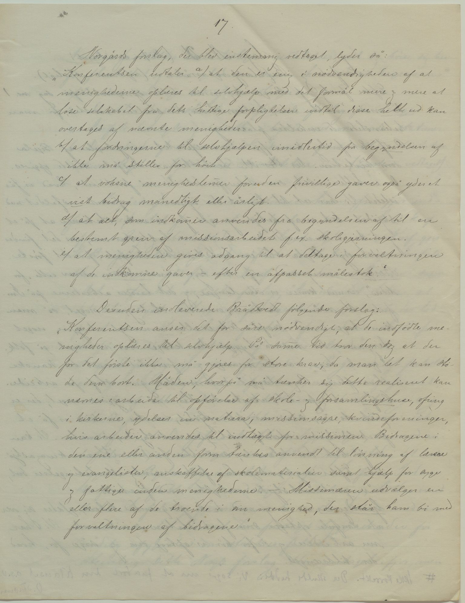 Det Norske Misjonsselskap - hovedadministrasjonen, VID/MA-A-1045/D/Da/Daa/L0039/0011: Konferansereferat og årsberetninger / Konferansereferat fra Sør-Afrika., 1893, p. 17