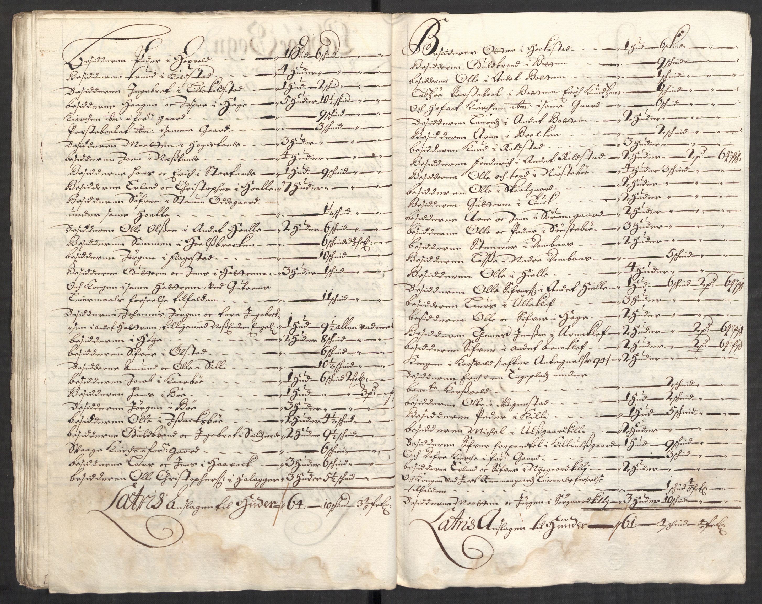 Rentekammeret inntil 1814, Reviderte regnskaper, Fogderegnskap, RA/EA-4092/R17/L1170: Fogderegnskap Gudbrandsdal, 1696-1697, p. 120
