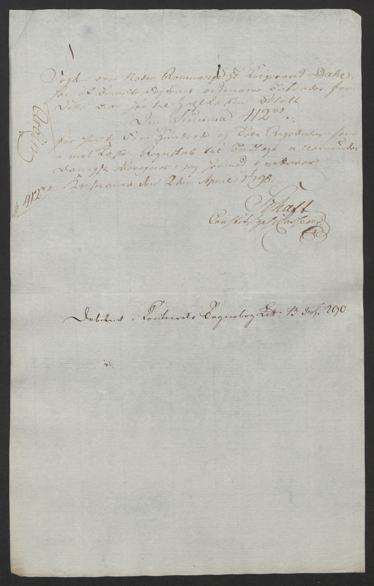 Rentekammeret inntil 1814, Reviderte regnskaper, Fogderegnskap, AV/RA-EA-4092/R11/L0674: Fogderegnskap Nedre Romerike, 1798, p. 436