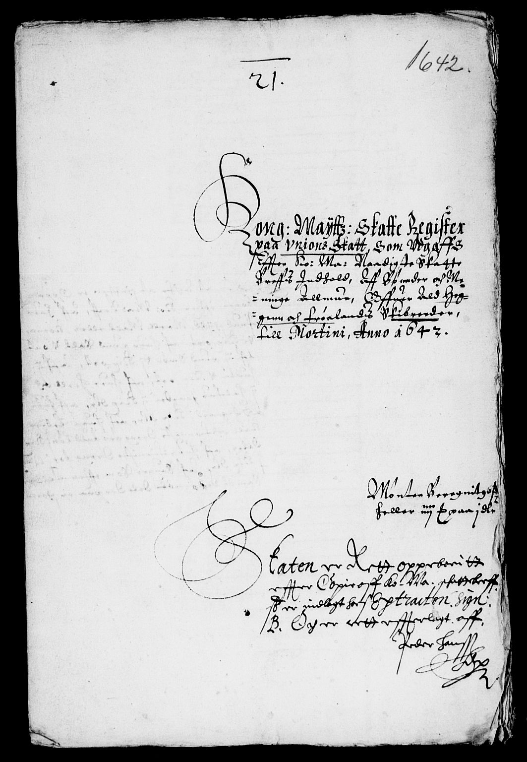 Rentekammeret inntil 1814, Reviderte regnskaper, Lensregnskaper, AV/RA-EA-5023/R/Rb/Rba/L0167: Akershus len, 1642-1643