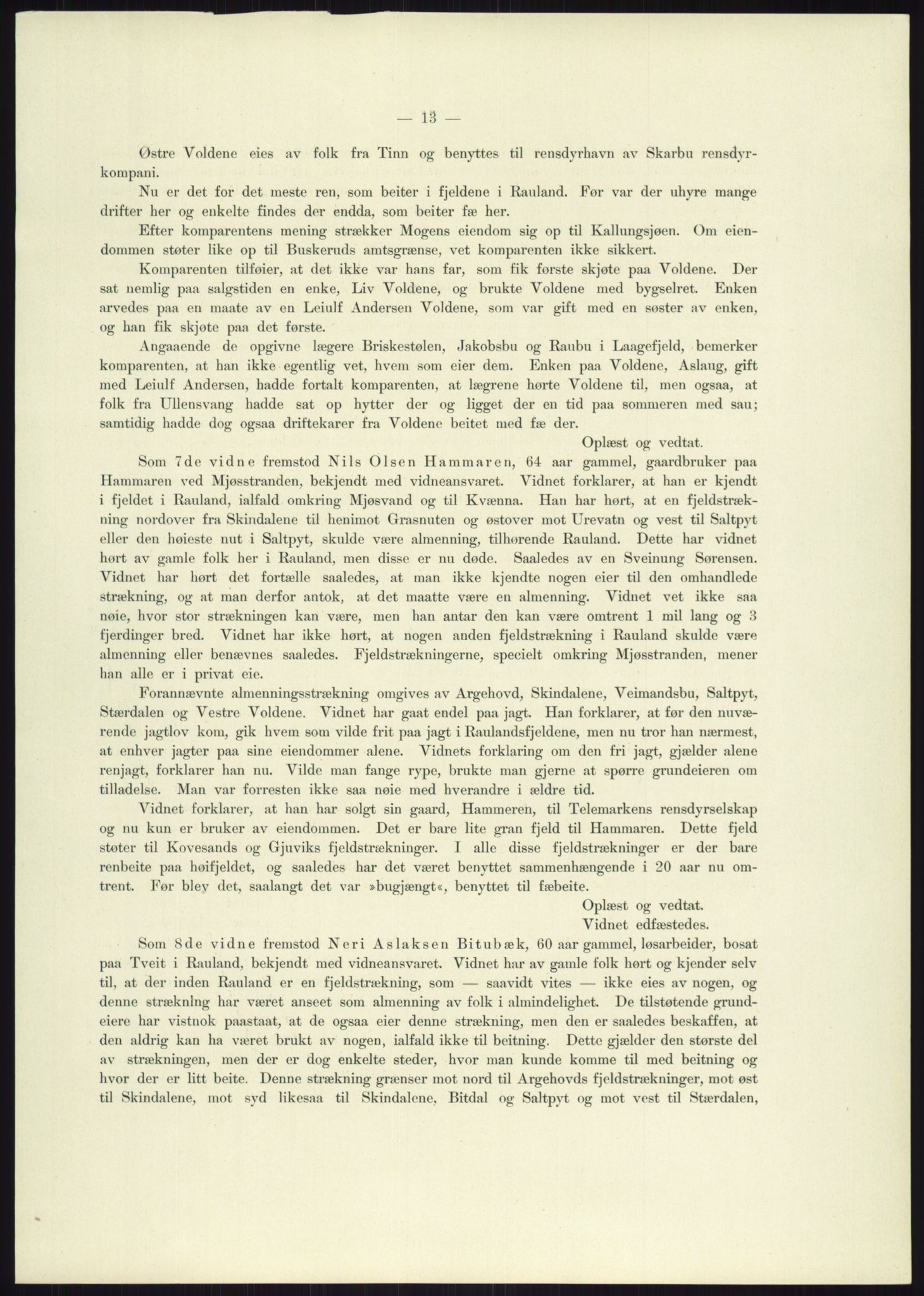 Høyfjellskommisjonen, AV/RA-S-1546/X/Xa/L0001: Nr. 1-33, 1909-1953, p. 1596