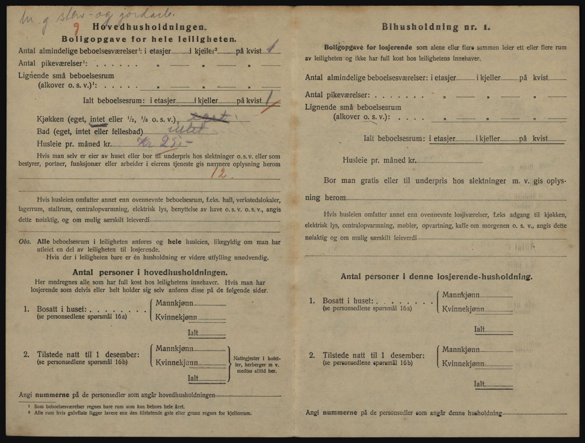 SATØ, 1920 census for Hammerfest, 1920, p. 1761