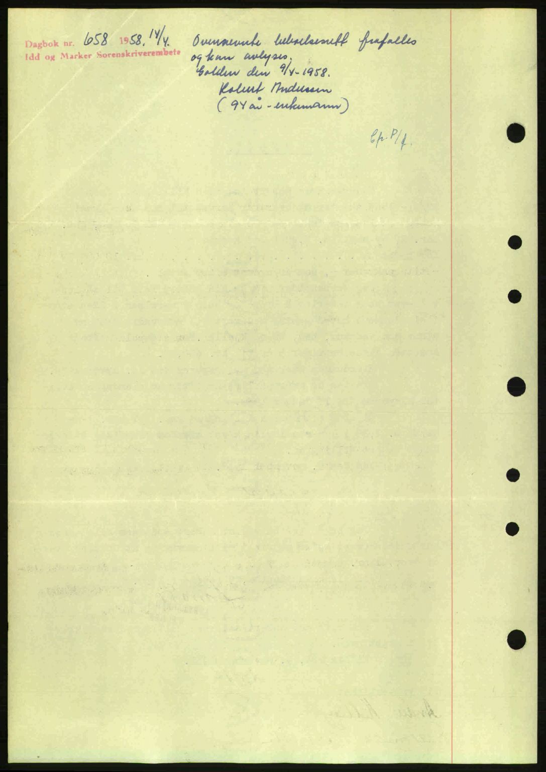 Idd og Marker sorenskriveri, AV/SAO-A-10283/G/Gb/Gbb/L0003: Mortgage book no. A3, 1938-1939, Diary no: : 1379/1938