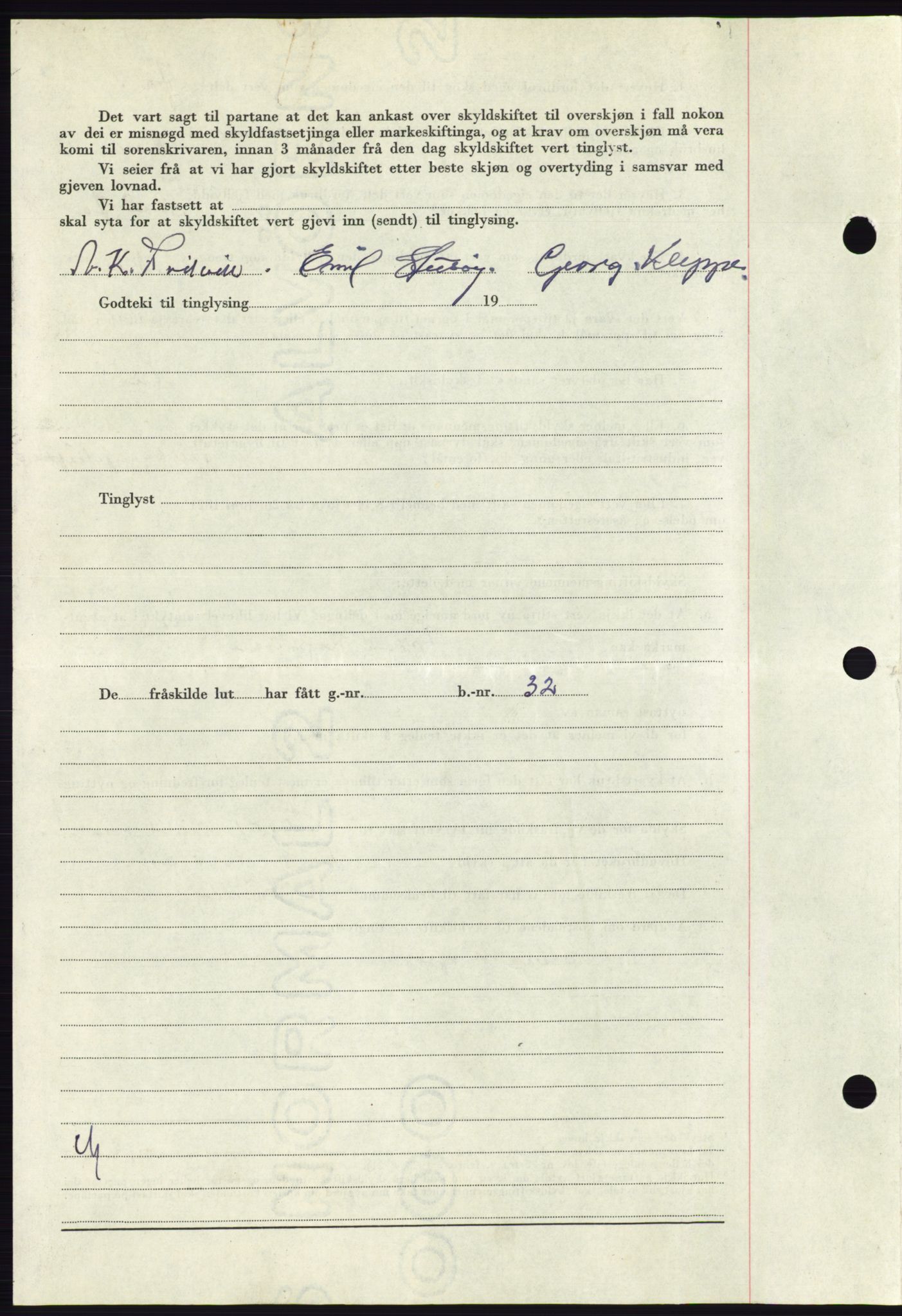 Søre Sunnmøre sorenskriveri, AV/SAT-A-4122/1/2/2C/L0105: Mortgage book no. 31A, 1956-1957, Diary no: : 2570/1956