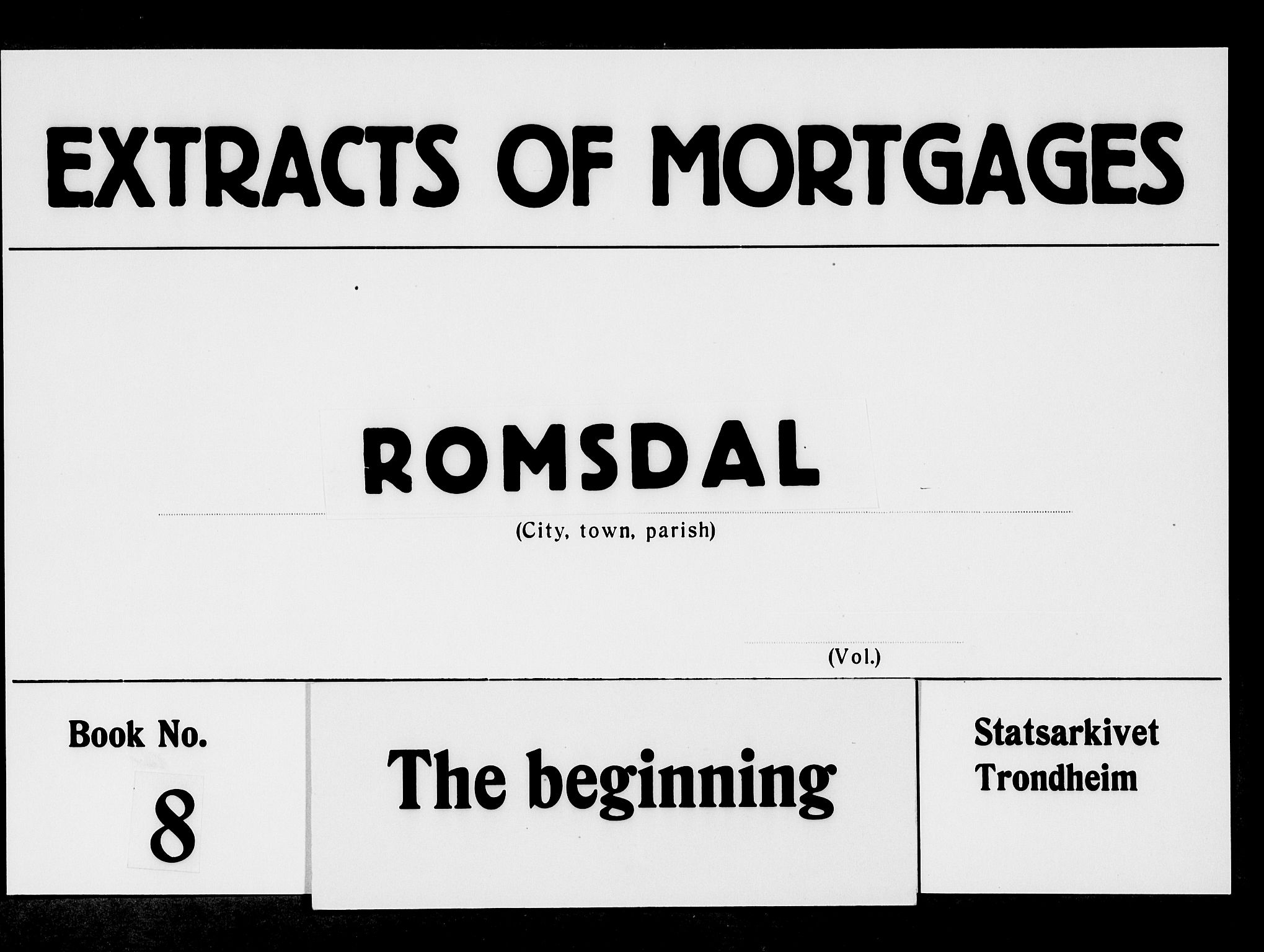 Romsdal sorenskriveri, SAT/A-4149/1/2/2Aa/L0002: Mortgage register no. 2, 1770-1841