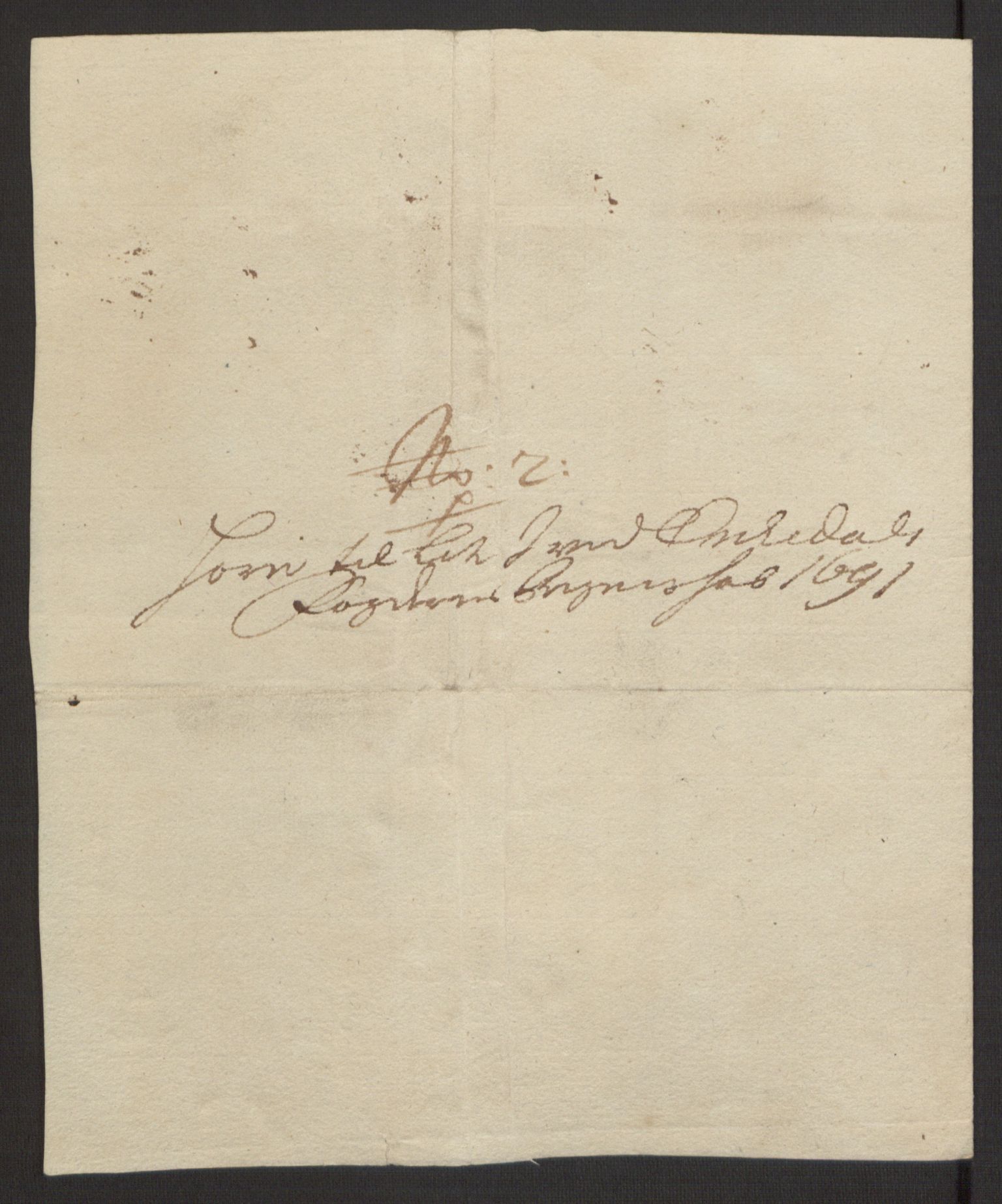Rentekammeret inntil 1814, Reviderte regnskaper, Fogderegnskap, AV/RA-EA-4092/R58/L3937: Fogderegnskap Orkdal, 1691-1692, p. 98
