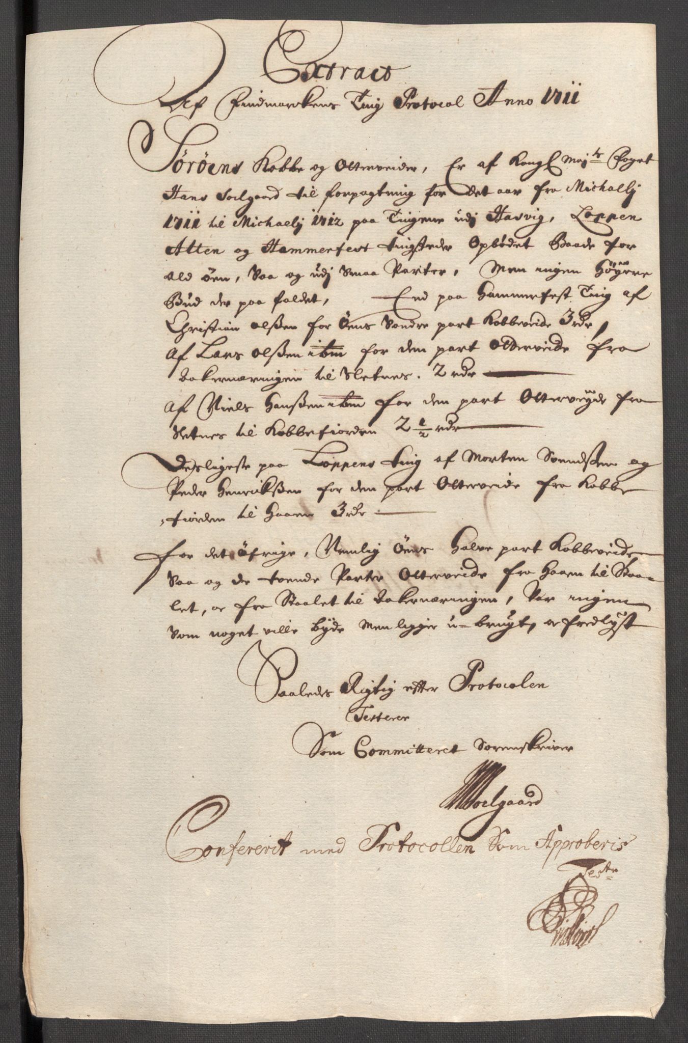 Rentekammeret inntil 1814, Reviderte regnskaper, Fogderegnskap, AV/RA-EA-4092/R69/L4855: Fogderegnskap Finnmark/Vardøhus, 1709-1712, p. 371