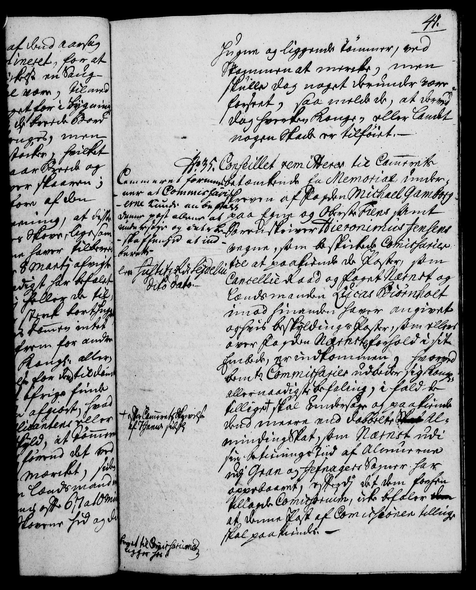 Rentekammeret, Kammerkanselliet, RA/EA-3111/G/Gh/Gha/L0023: Norsk ekstraktmemorialprotokoll (merket RK 53.68), 1741-1742, p. 41