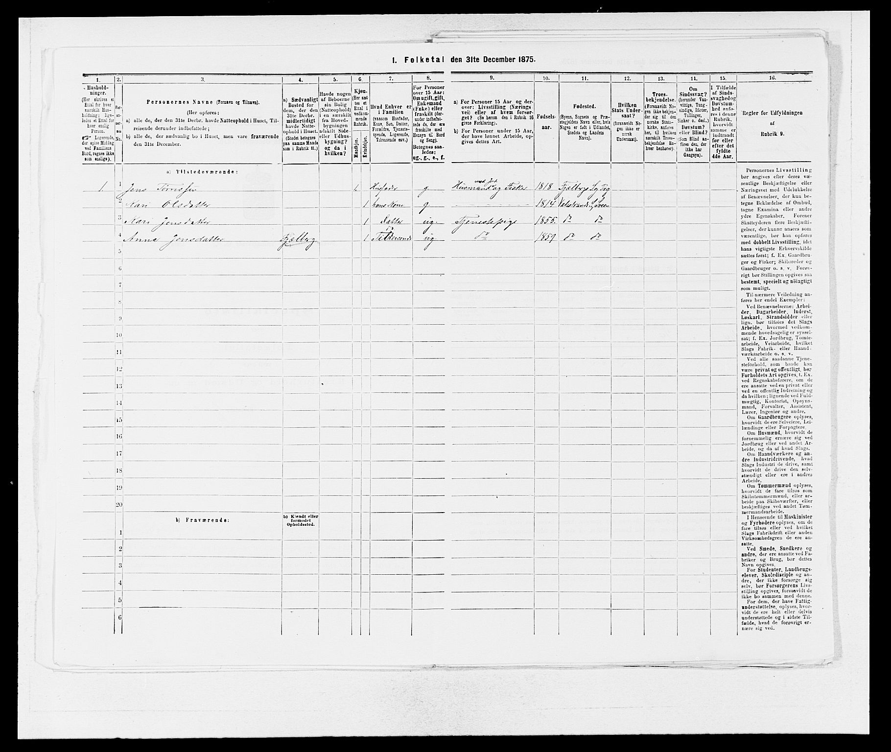 SAB, 1875 census for 1216P Sveio, 1875, p. 1517