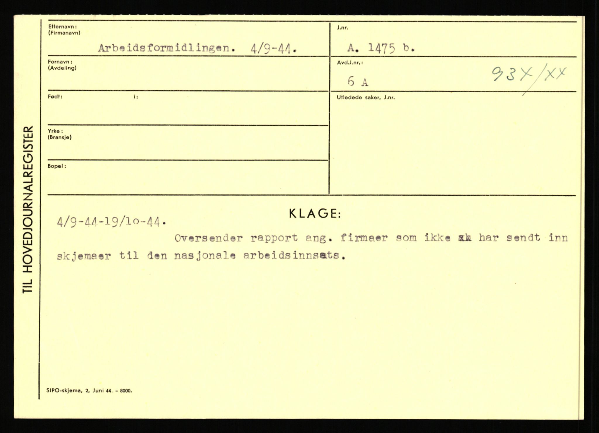 Statspolitiet - Hovedkontoret / Osloavdelingen, AV/RA-S-1329/C/Ca/L0001: Aabakken - Armann, 1943-1945, p. 4796