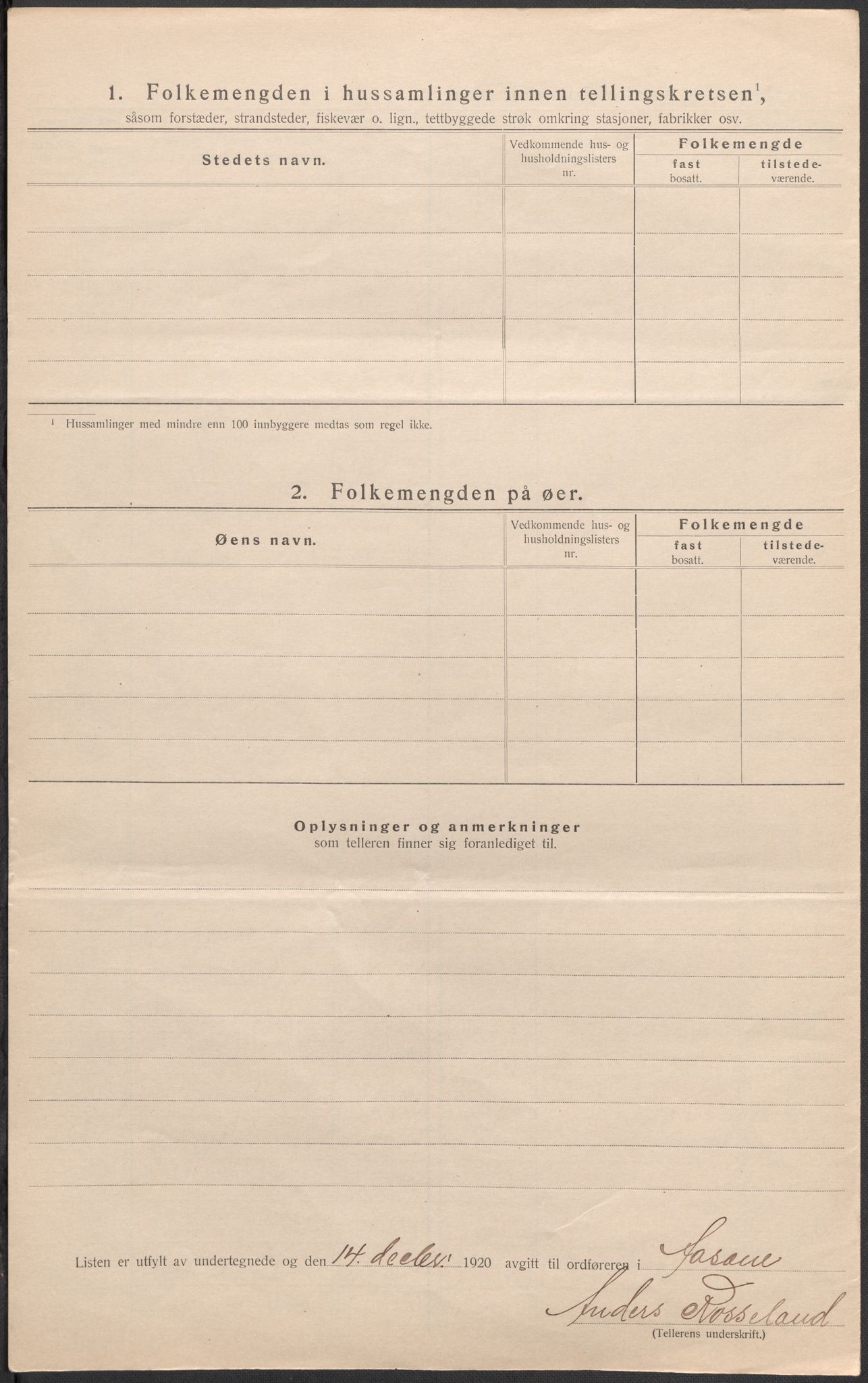 SAB, 1920 census for Åsane, 1920, p. 17