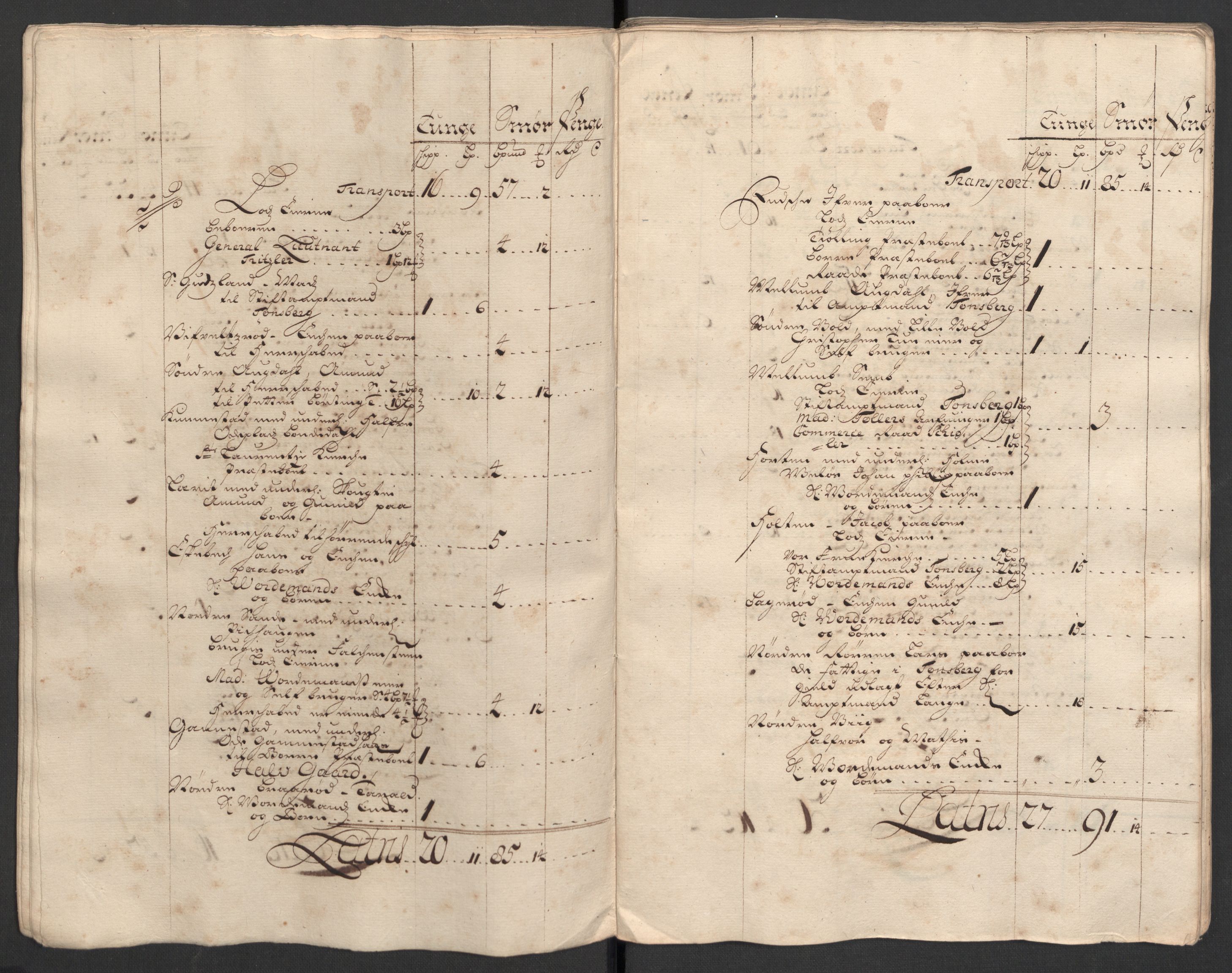 Rentekammeret inntil 1814, Reviderte regnskaper, Fogderegnskap, RA/EA-4092/R32/L1874: Fogderegnskap Jarlsberg grevskap, 1709, p. 32