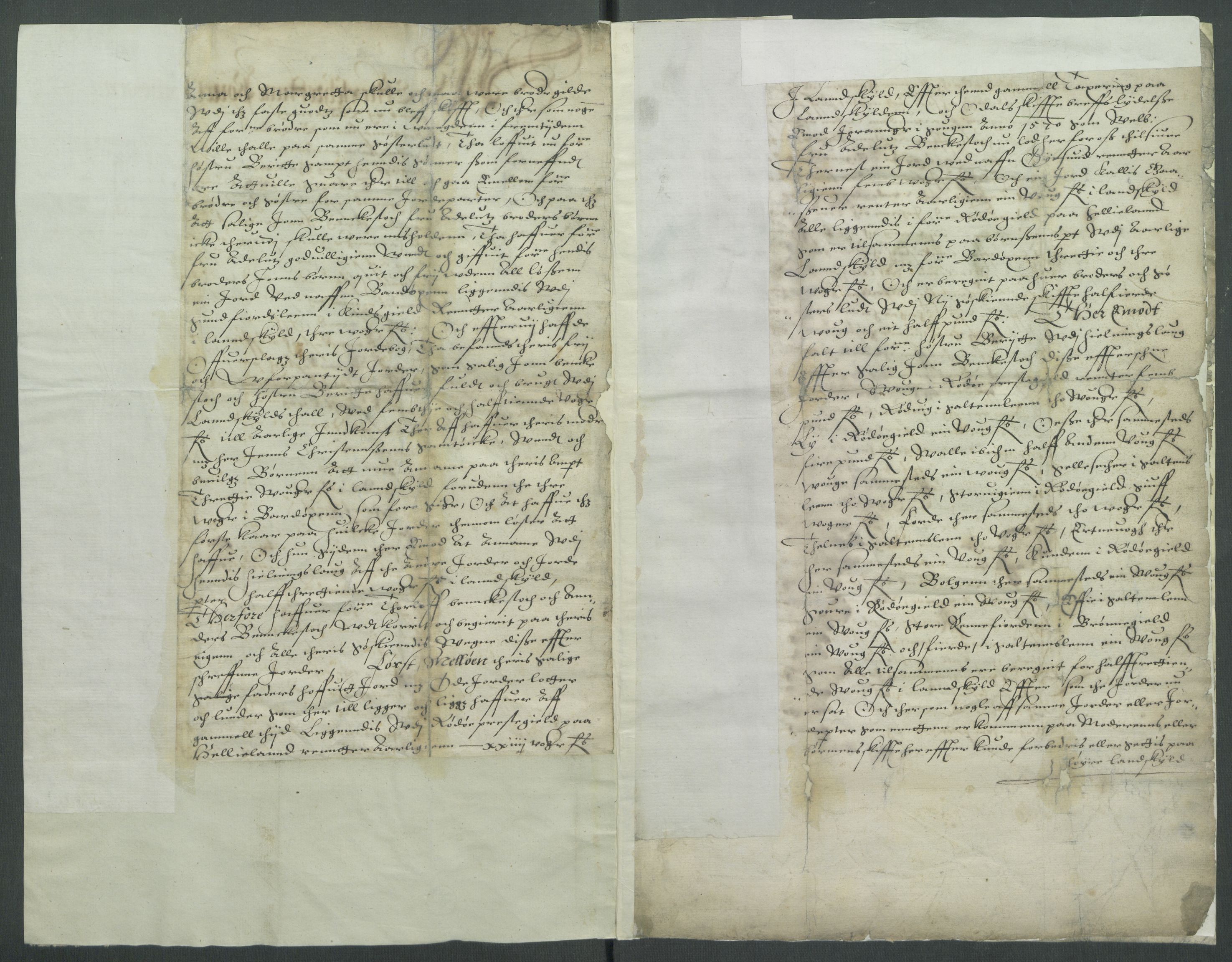 Riksarkivets diplomsamling, AV/RA-EA-5965/F02/L0108: Dokumenter, 1599, p. 17
