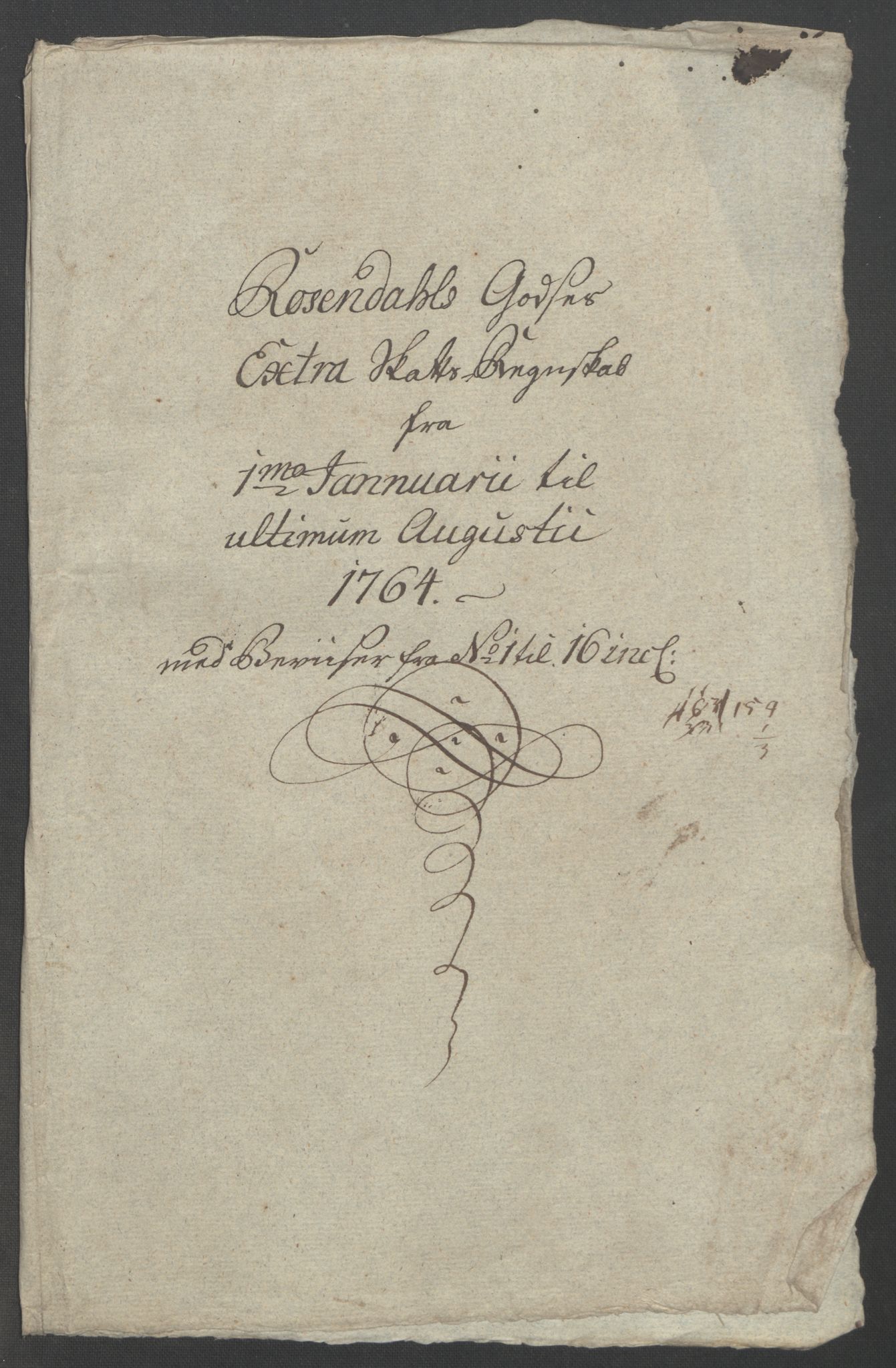 Rentekammeret inntil 1814, Reviderte regnskaper, Fogderegnskap, RA/EA-4092/R49/L3157: Ekstraskatten Rosendal Baroni, 1762-1772, p. 63