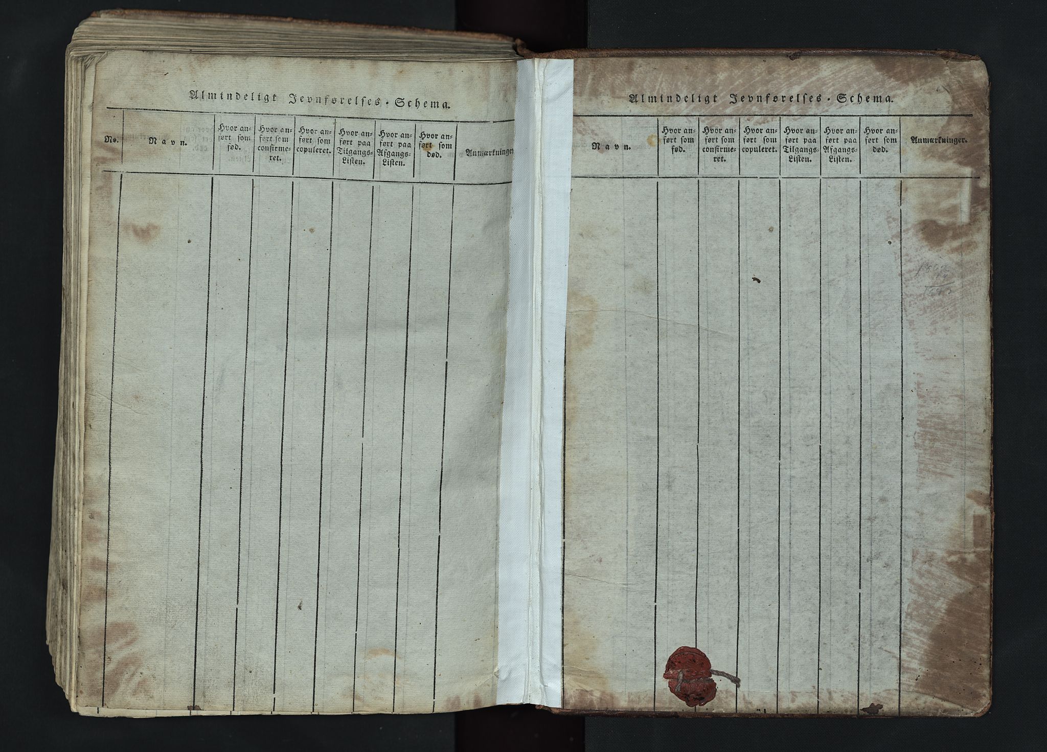 Lom prestekontor, SAH/PREST-070/L/L0002: Parish register (copy) no. 2, 1815-1844