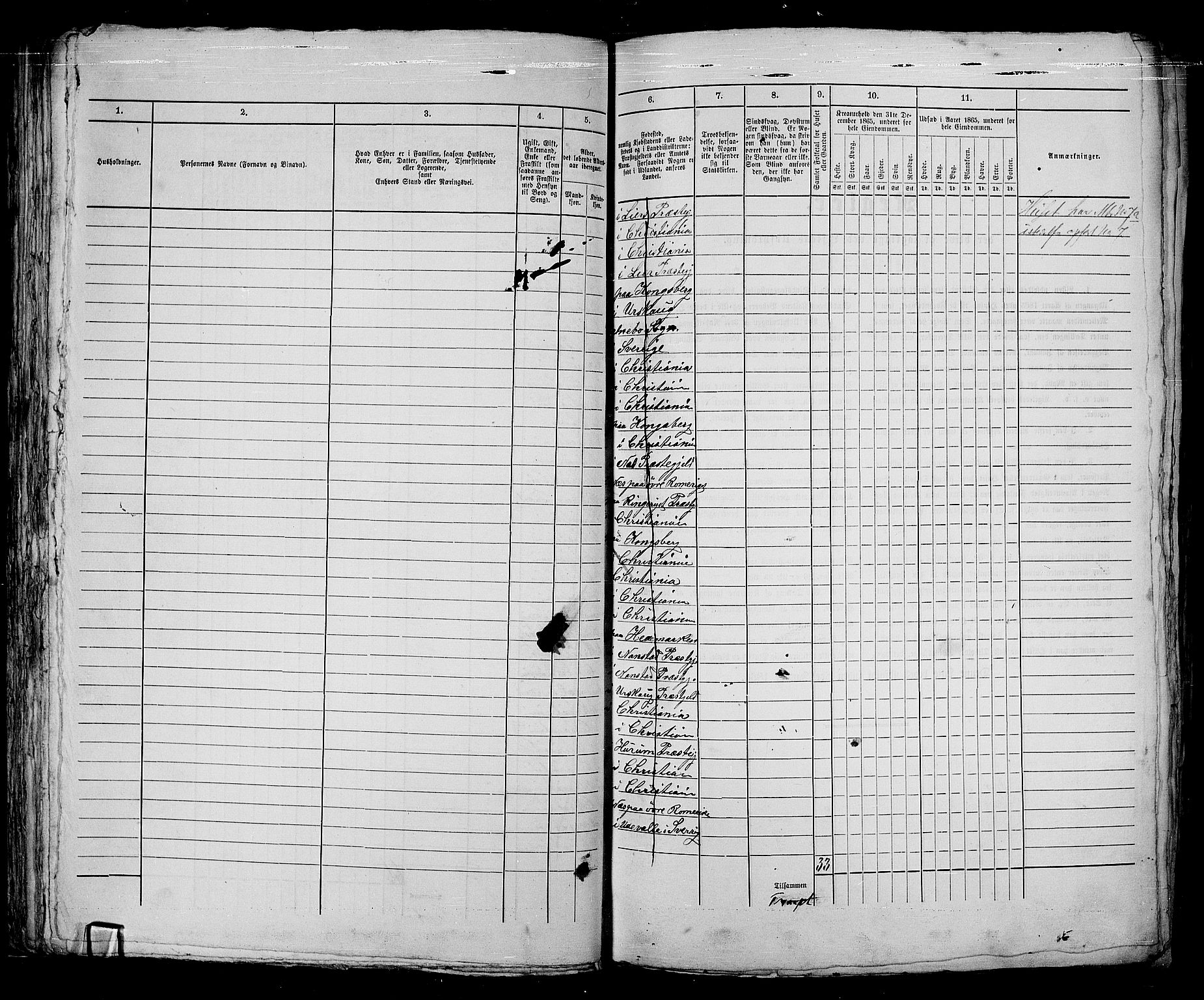 RA, 1865 census for Kristiania, 1865, p. 1762