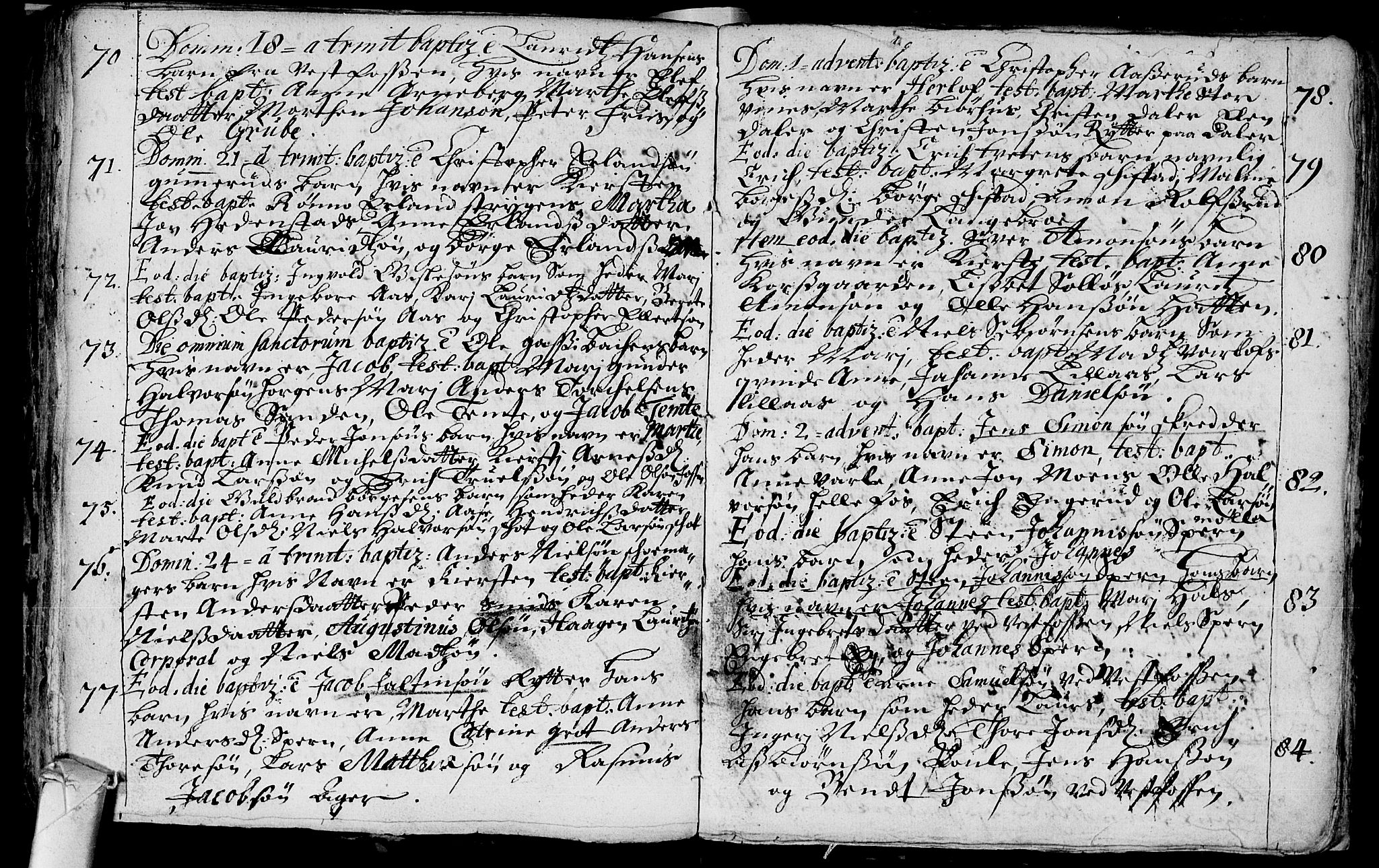 Eiker kirkebøker, AV/SAKO-A-4/F/Fa/L0001: Parish register (official) no. I 1 /1, 1683-1704