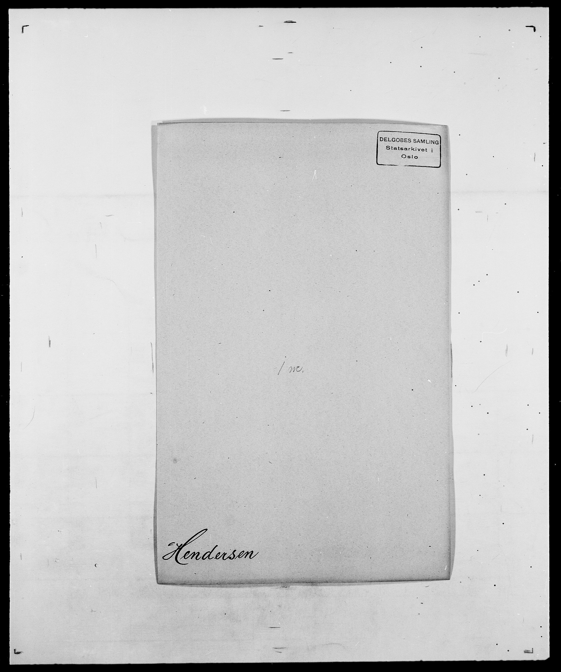 Delgobe, Charles Antoine - samling, SAO/PAO-0038/D/Da/L0017: Helander - Hjørne, p. 174