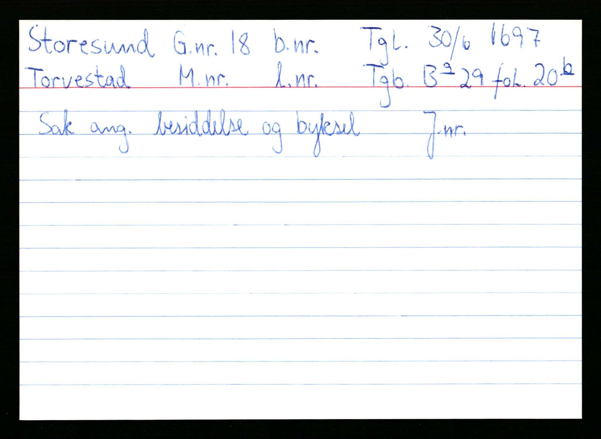 Statsarkivet i Stavanger, AV/SAST-A-101971/03/Y/Ym/L0056: Åstedskort sortert etter gårdsnavn: Stokkeland - Sund, 1600-1950, p. 192