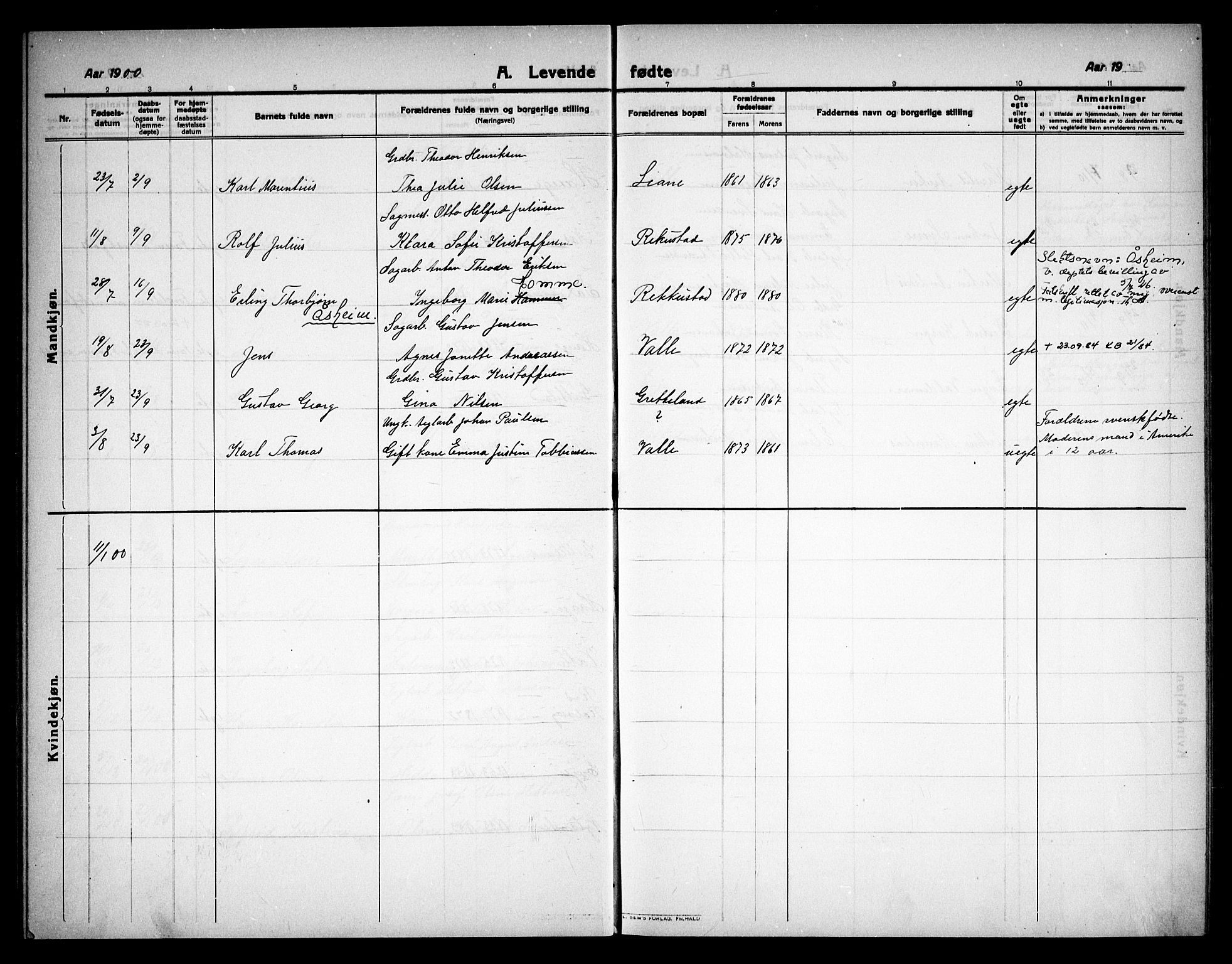 Tune prestekontor Kirkebøker, AV/SAO-A-2007/G/Gd/L0001: Parish register (copy) no. IV 1, 1884-1901