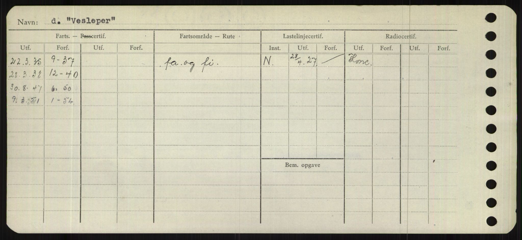 Sjøfartsdirektoratet med forløpere, Skipsmålingen, RA/S-1627/H/Hb/L0005: Fartøy, T-Å, p. 304