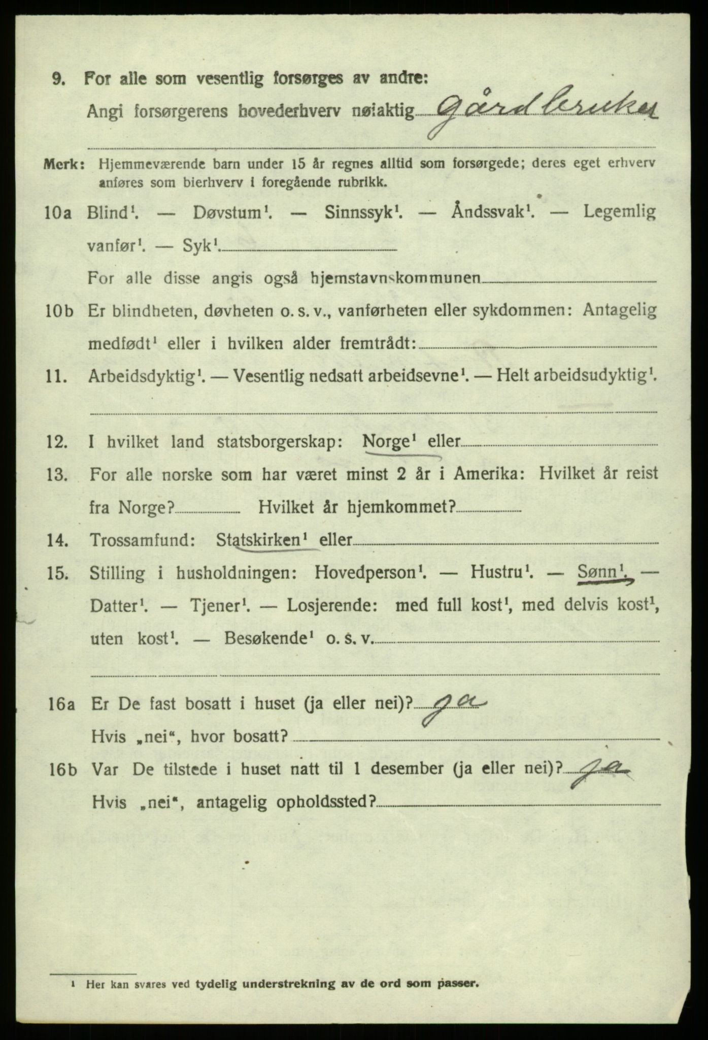 SAB, 1920 census for Laksevåg, 1920, p. 17319