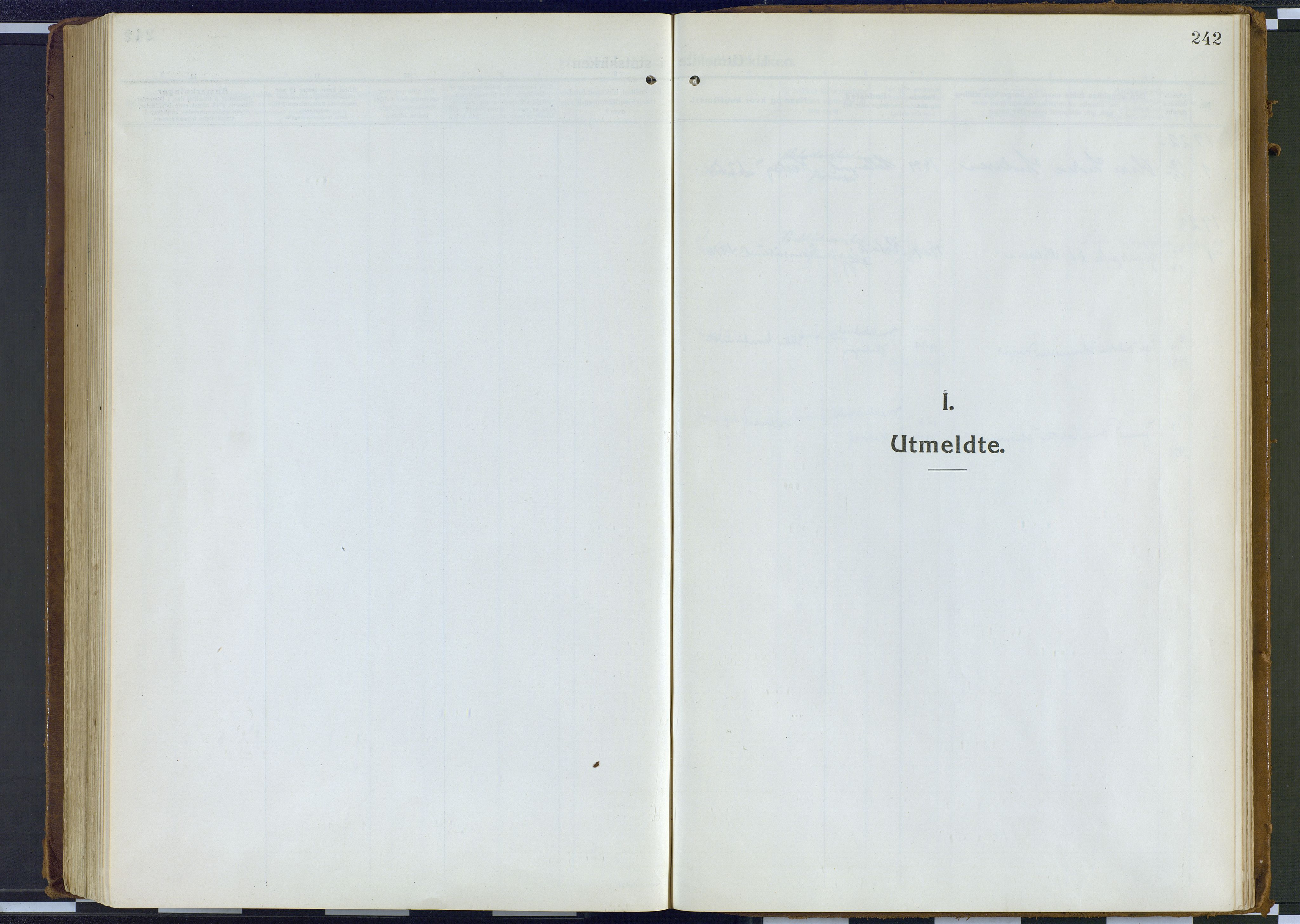 Karlsøy sokneprestembete, AV/SATØ-S-1299/H/Ha/Haa/L0016kirke: Parish register (official) no. 16, 1916-1934, p. 242