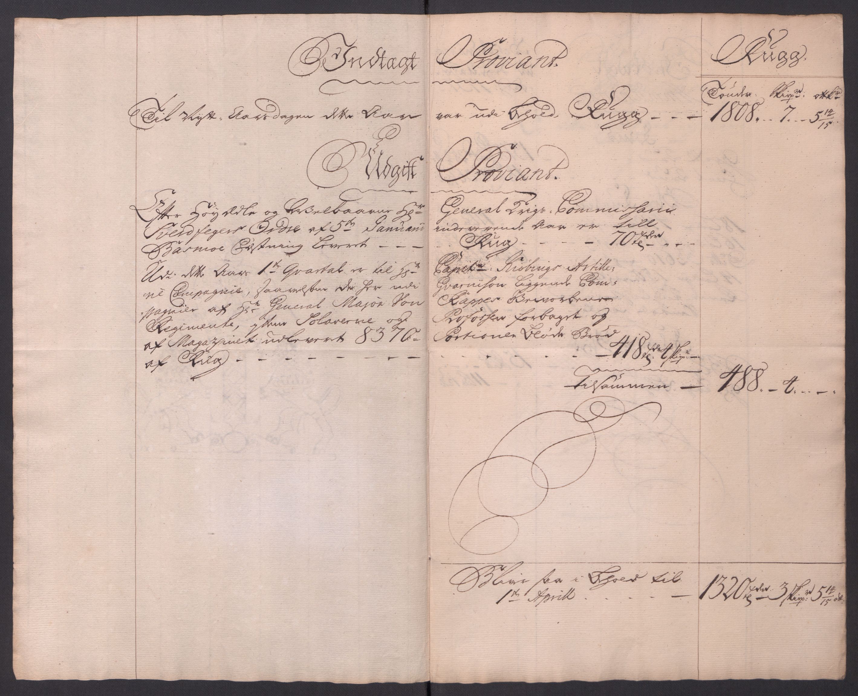 Kommanderende general (KG I) med Det norske krigsdirektorium, AV/RA-EA-5419/D/L0154: Fredriksten festning: Brev, inventarfortegnelser og regnskapsekstrakter, 1730-1739, p. 533