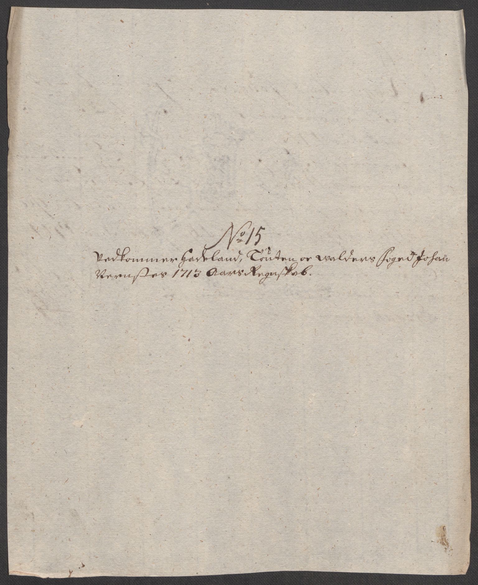 Rentekammeret inntil 1814, Reviderte regnskaper, Fogderegnskap, AV/RA-EA-4092/R18/L1311: Fogderegnskap Hadeland, Toten og Valdres, 1713, p. 184