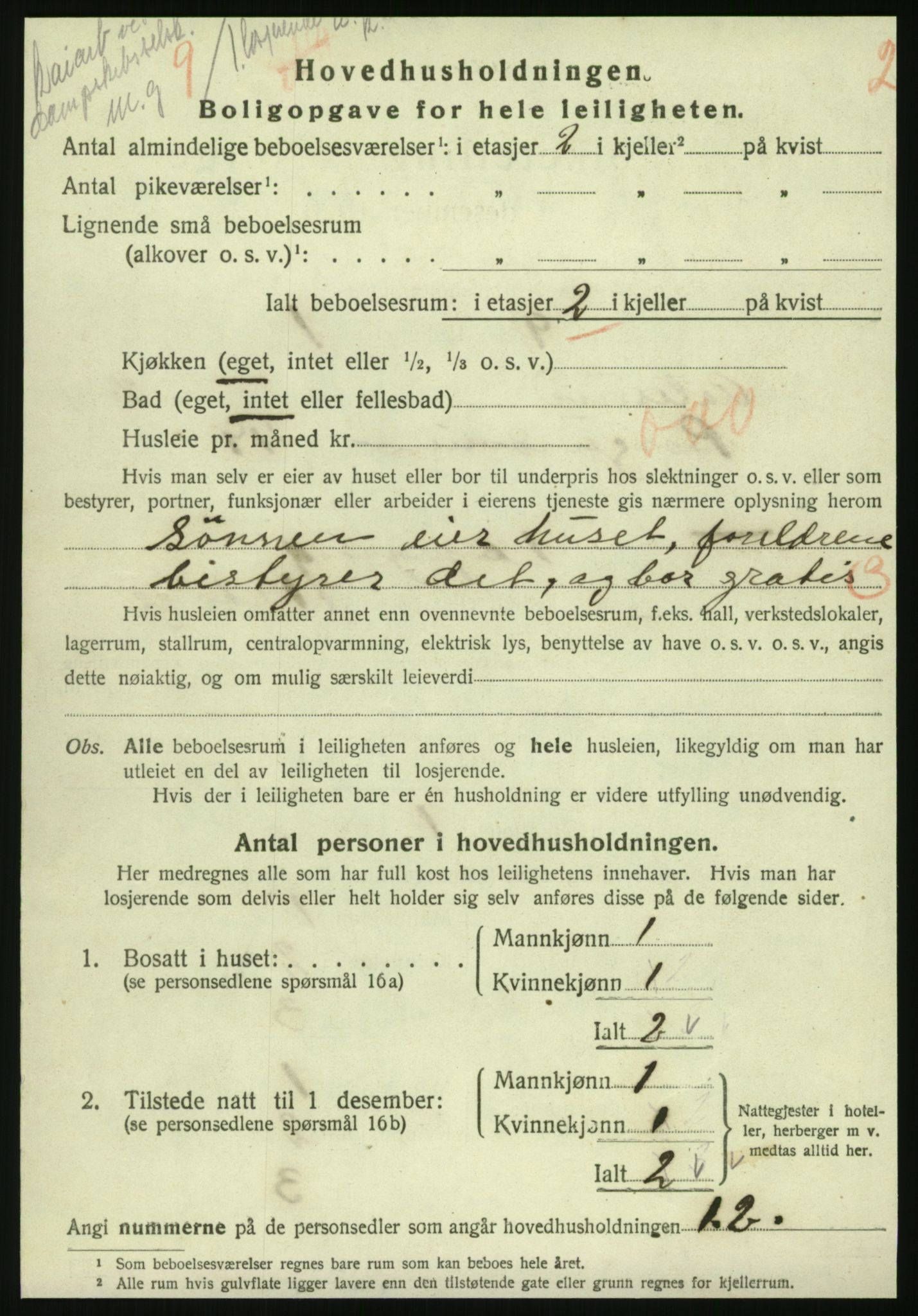 SAT, 1920 census for Ålesund, 1920, p. 9527