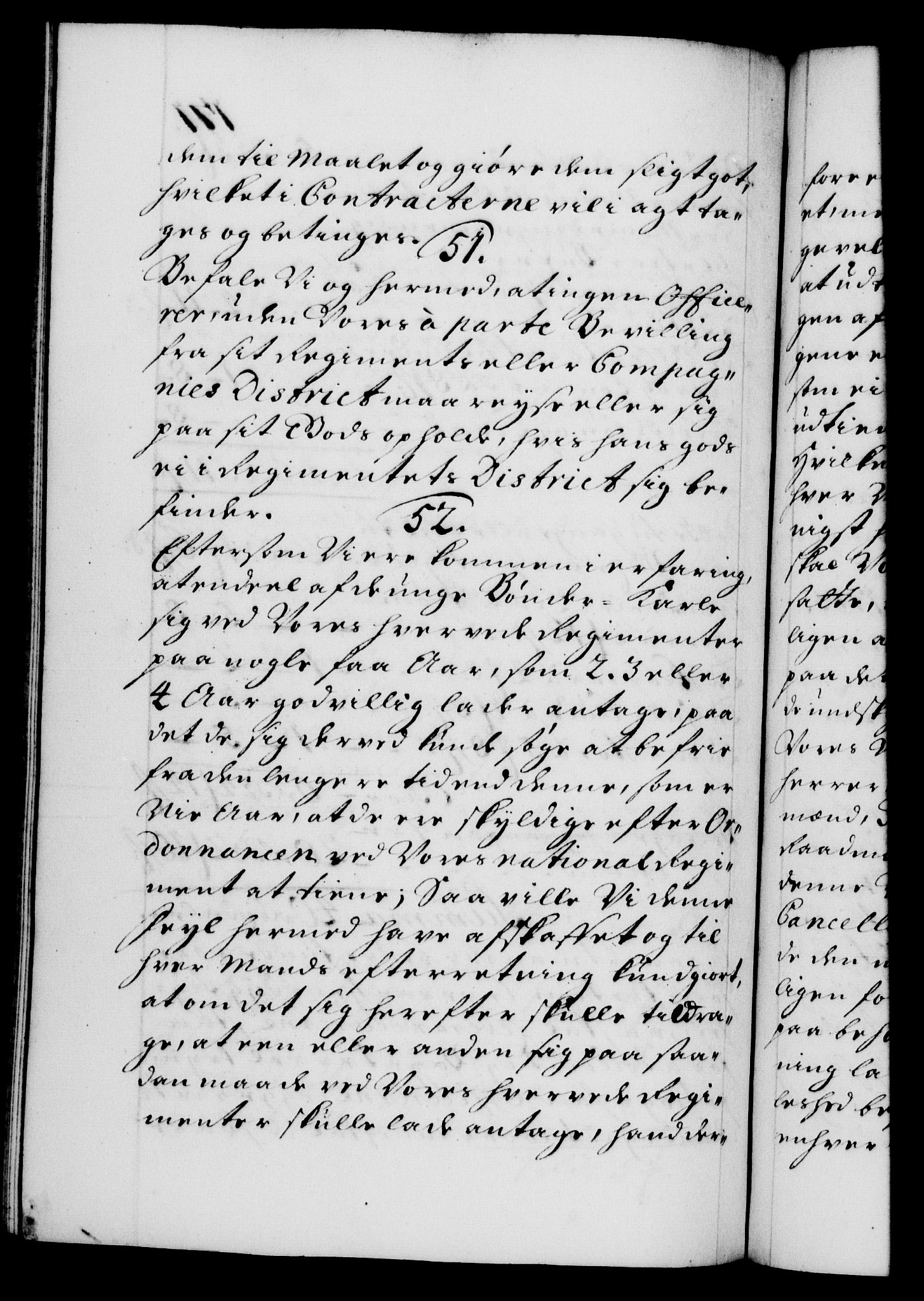 Danske Kanselli 1572-1799, RA/EA-3023/F/Fc/Fca/Fcaa/L0019: Norske registre, 1704-1707, p. 171b