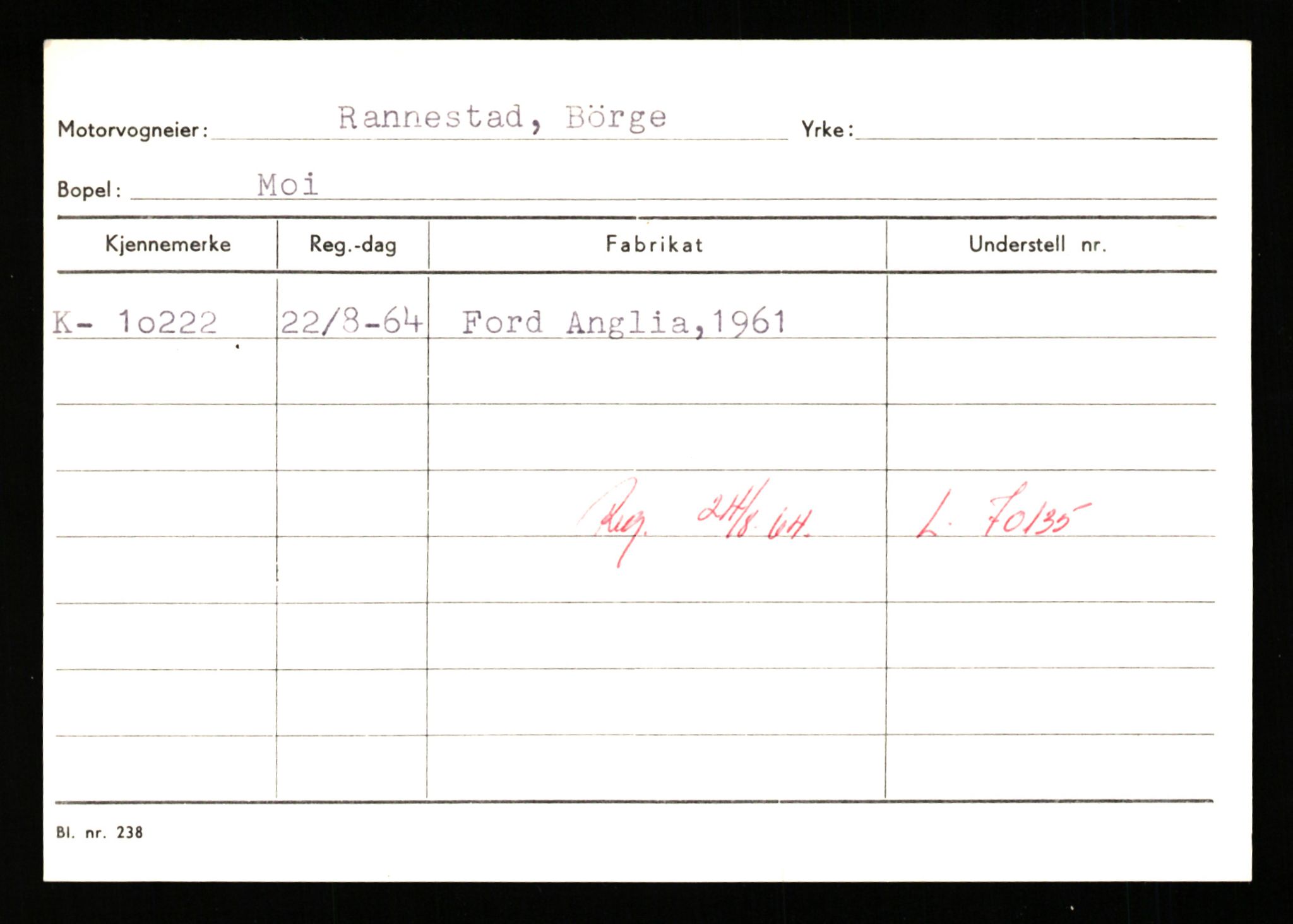 Stavanger trafikkstasjon, AV/SAST-A-101942/0/G/L0002: Registreringsnummer: 5791 - 10405, 1930-1971, p. 3032