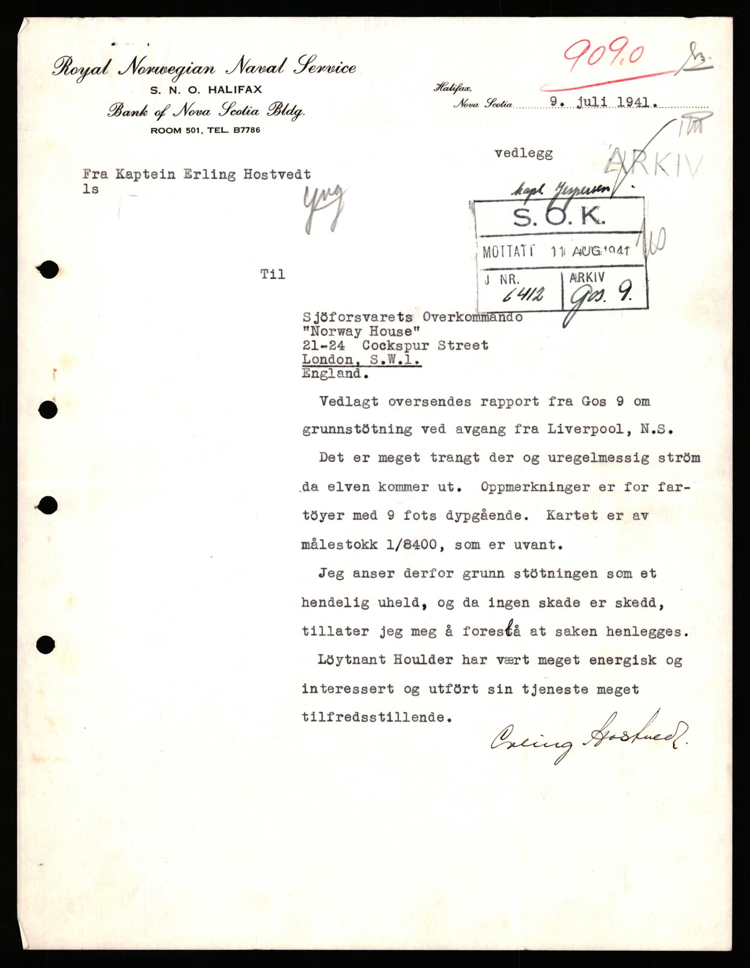 Forsvaret, Sjøforsvarets overkommando, AV/RA-RAFA-2035/D/Dc/L0306: --, 1940-1945, p. 332