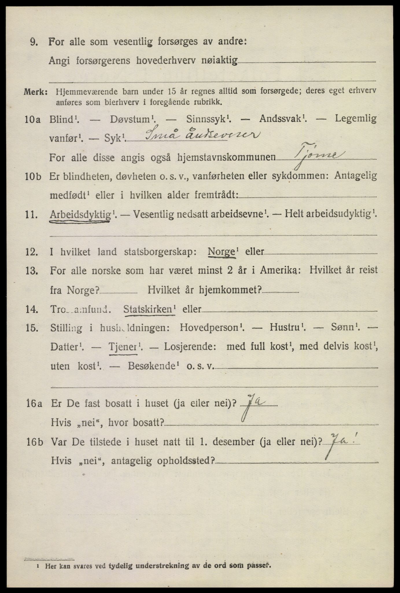 SAKO, 1920 census for Nøtterøy, 1920, p. 10444