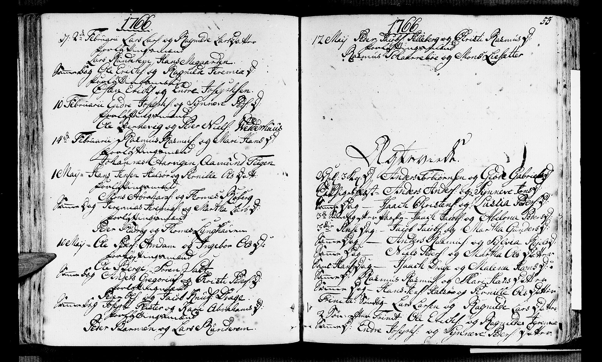 Selje sokneprestembete, AV/SAB-A-99938/H/Ha/Haa/Haaa: Parish register (official) no. A 5, 1760-1782, p. 55