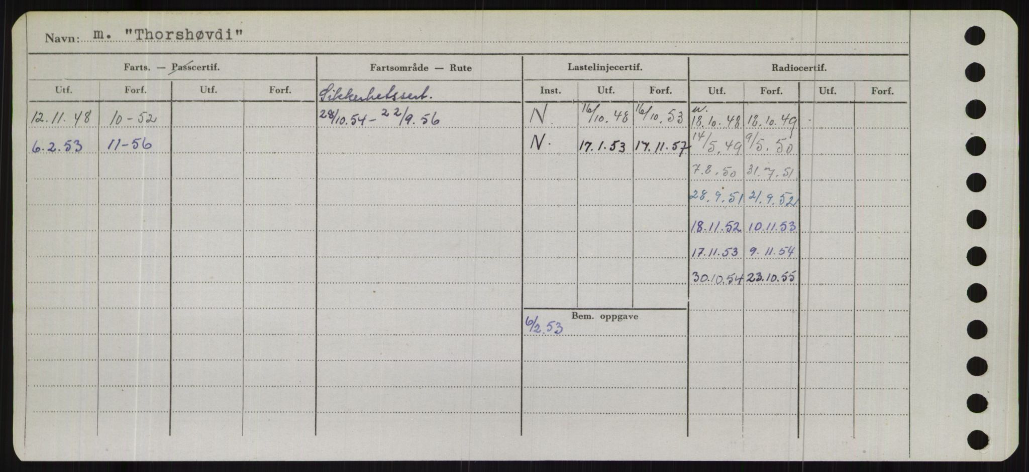 Sjøfartsdirektoratet med forløpere, Skipsmålingen, RA/S-1627/H/Hb/L0005: Fartøy, T-Å, p. 144