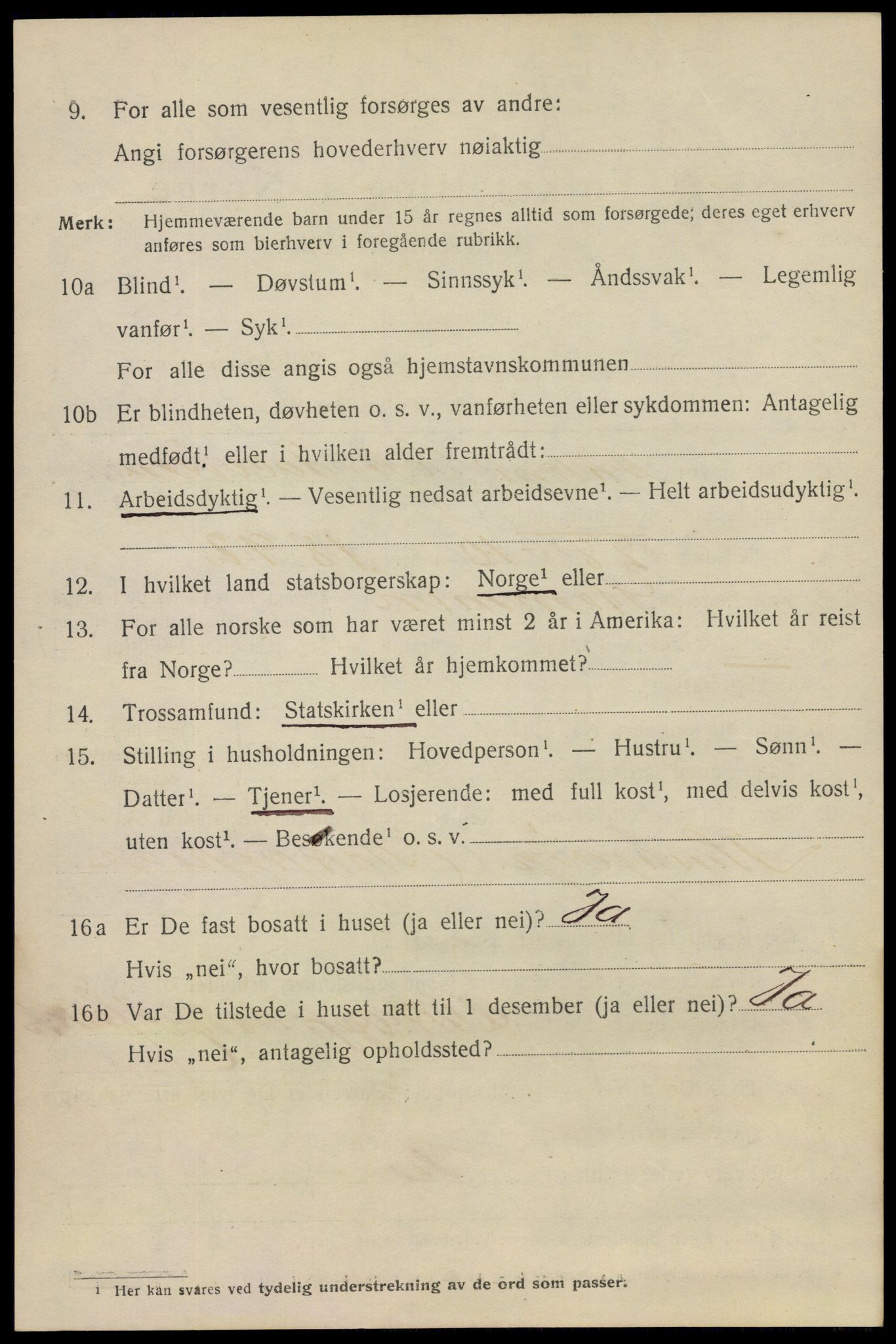 SAO, 1920 census for Fredrikstad, 1920, p. 23874