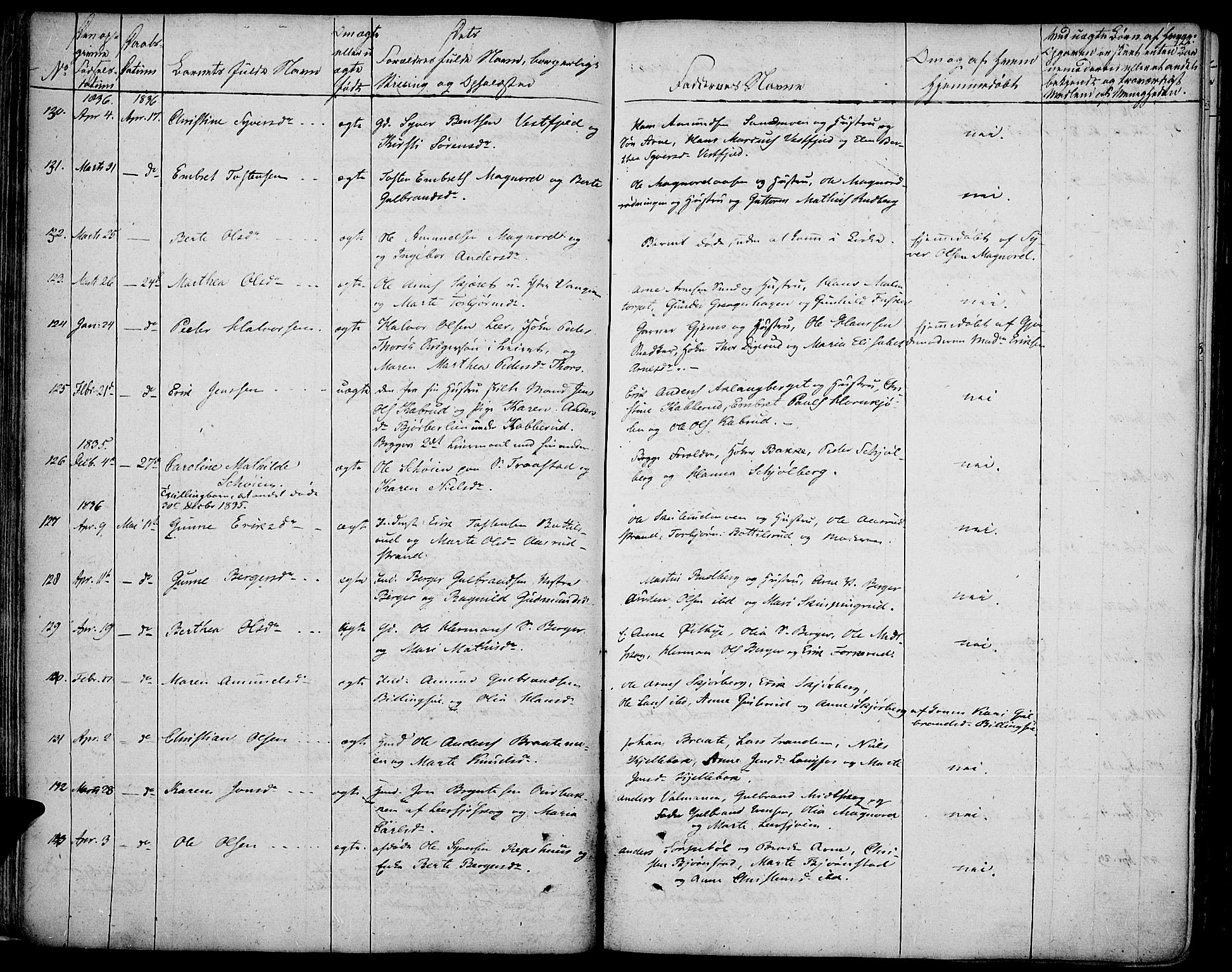 Vinger prestekontor, AV/SAH-PREST-024/H/Ha/Haa/L0007: Parish register (official) no. 7, 1826-1839, p. 122