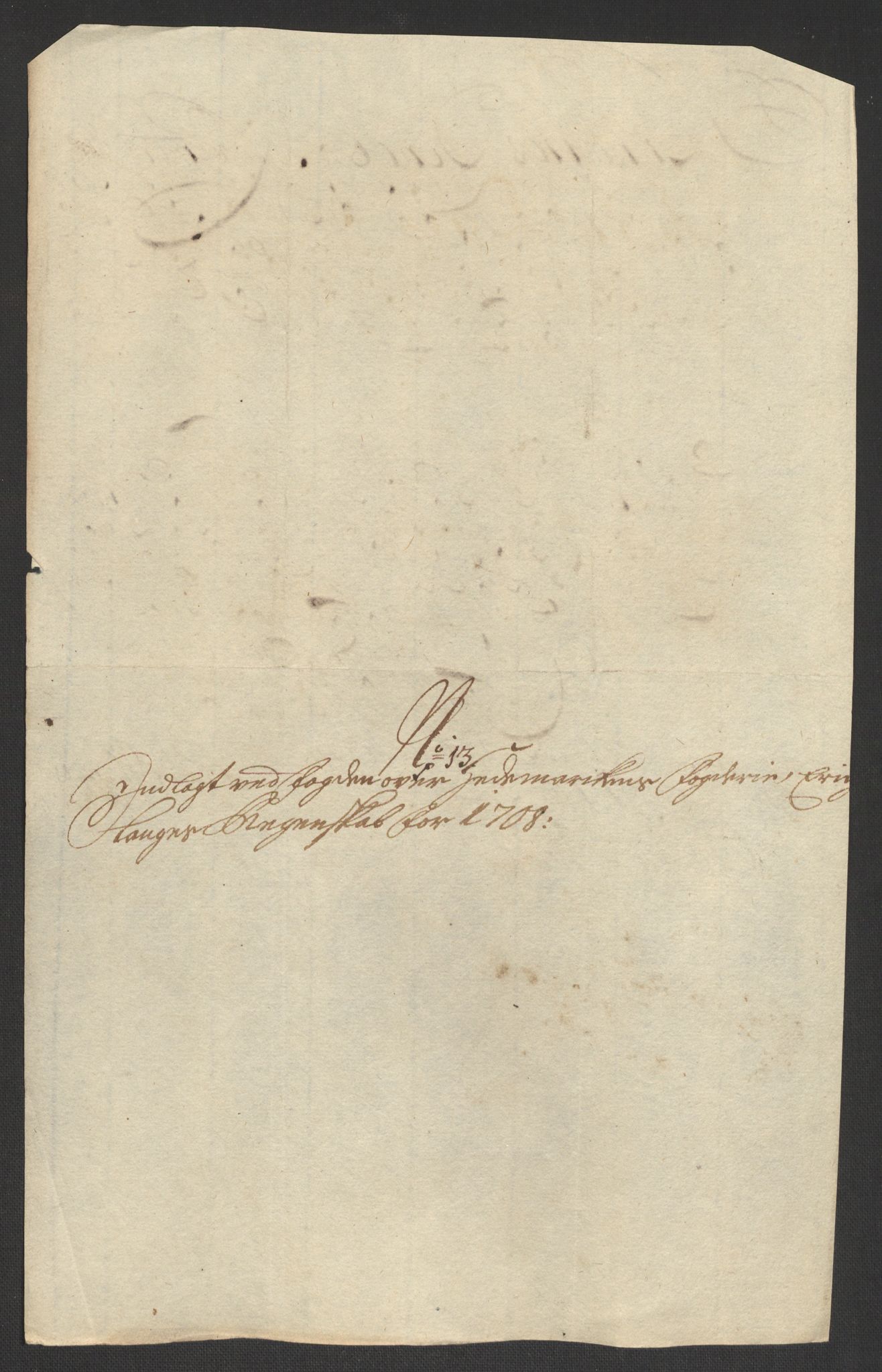 Rentekammeret inntil 1814, Reviderte regnskaper, Fogderegnskap, AV/RA-EA-4092/R16/L1044: Fogderegnskap Hedmark, 1708, p. 290