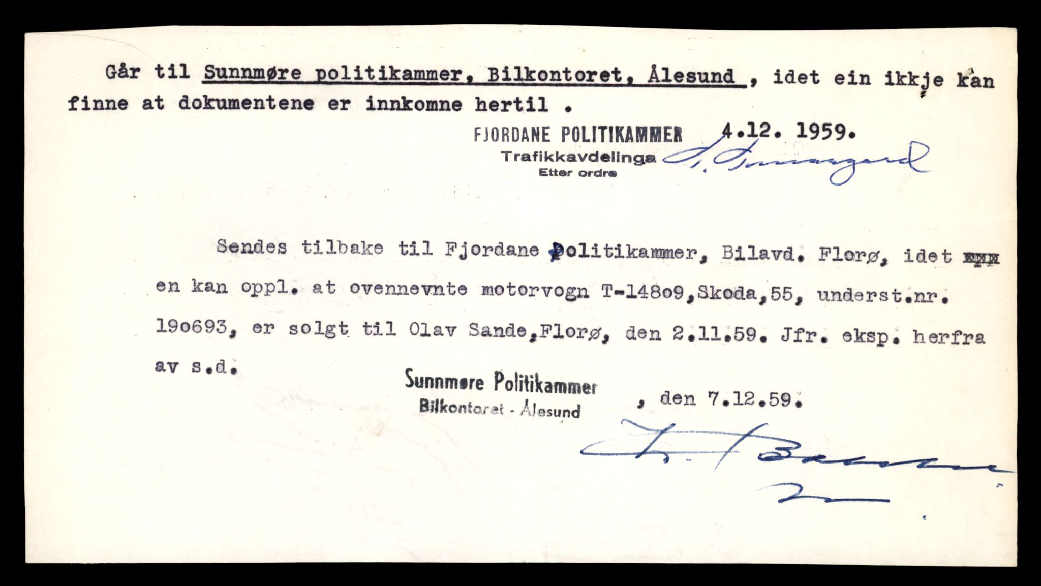 Møre og Romsdal vegkontor - Ålesund trafikkstasjon, AV/SAT-A-4099/F/Fe/L0048: Registreringskort for kjøretøy T 14721 - T 14863, 1927-1998, p. 1908