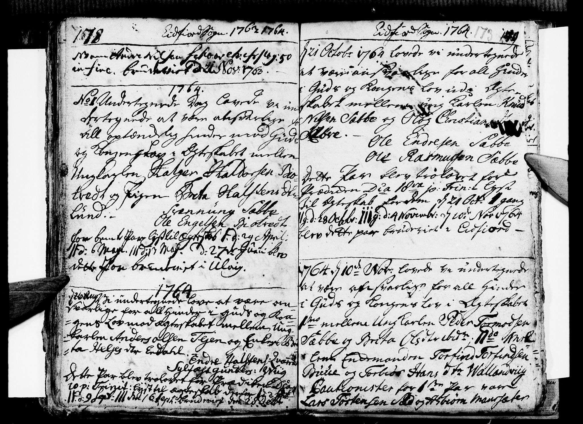 Ulvik sokneprestembete, AV/SAB-A-78801/H/Haa: Parish register (official) no. A 9, 1743-1792, p. 173