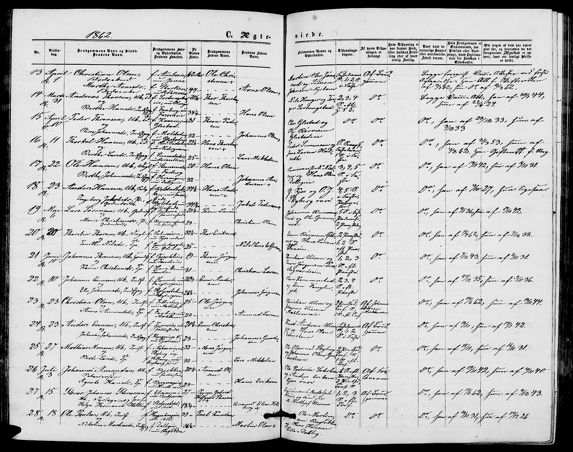 Ringsaker prestekontor, AV/SAH-PREST-014/L/La/L0007: Parish register (copy) no. 7, 1861-1869, p. 266b