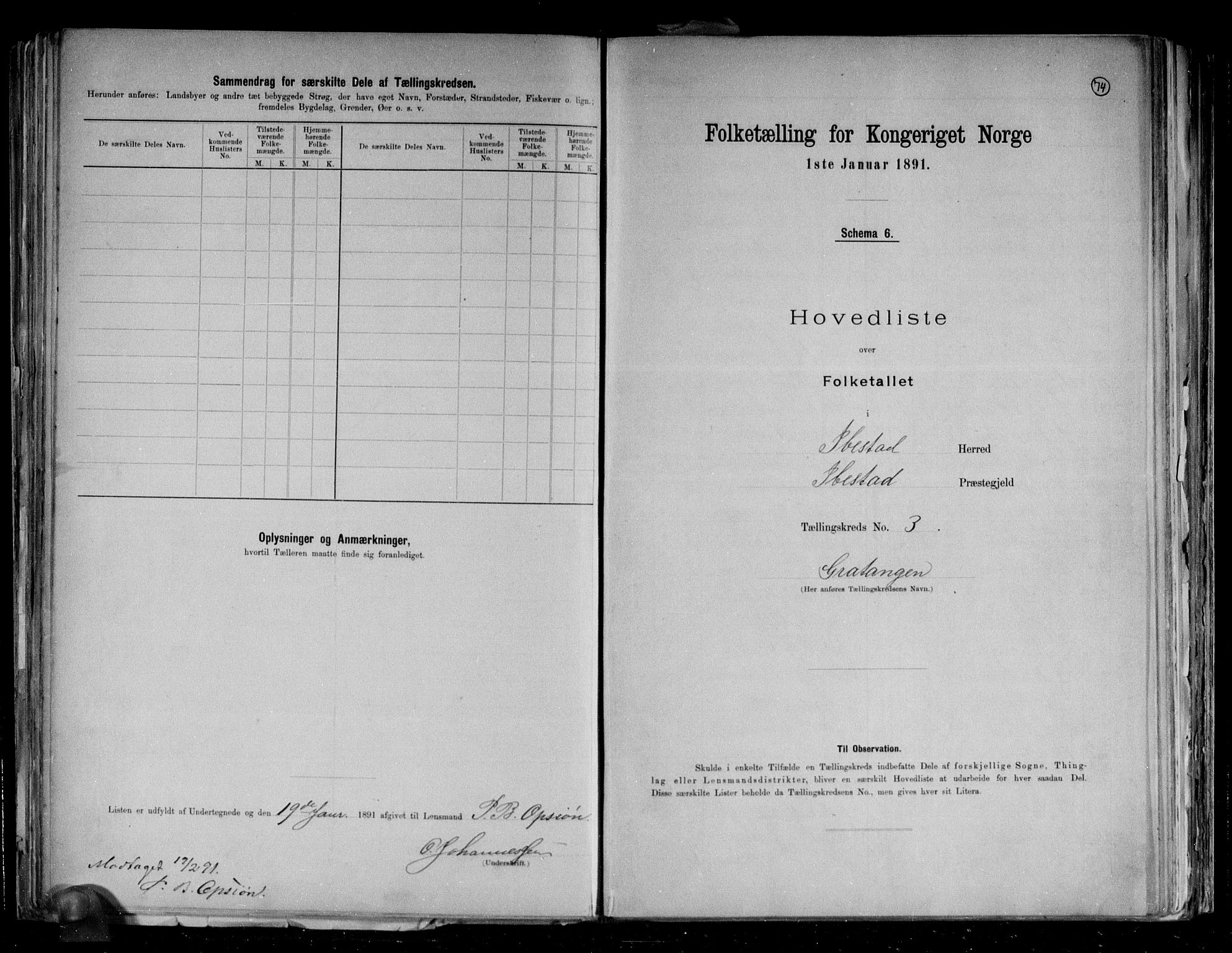 RA, 1891 census for 1917 Ibestad, 1891, p. 10