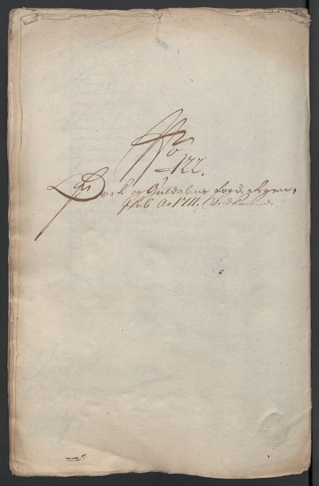 Rentekammeret inntil 1814, Reviderte regnskaper, Fogderegnskap, RA/EA-4092/R60/L3962: Fogderegnskap Orkdal og Gauldal, 1711, p. 348
