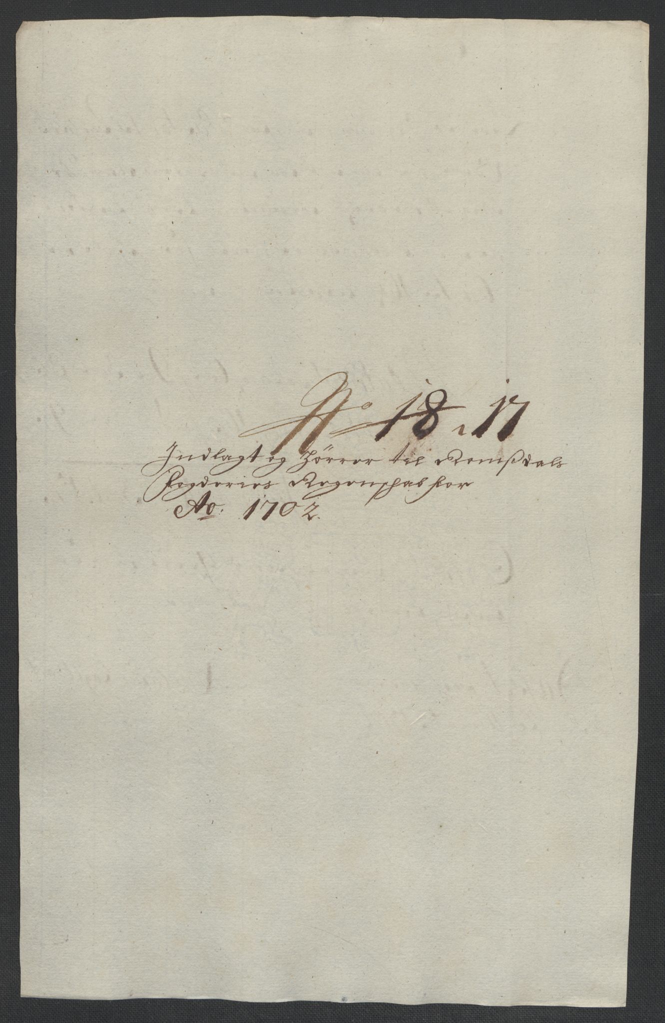 Rentekammeret inntil 1814, Reviderte regnskaper, Fogderegnskap, AV/RA-EA-4092/R55/L3655: Fogderegnskap Romsdal, 1701-1702, p. 304