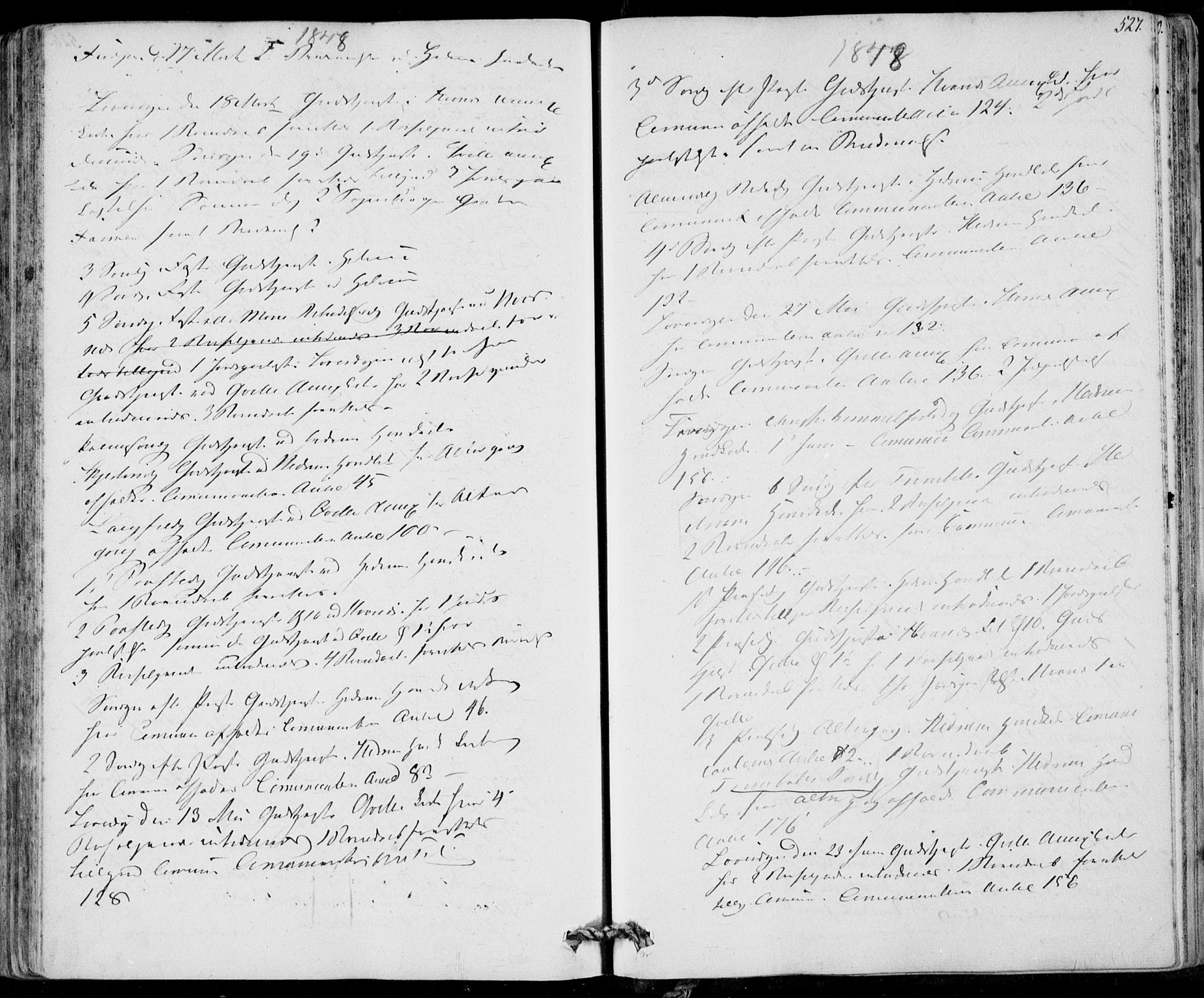 Hedrum kirkebøker, AV/SAKO-A-344/F/Fa/L0005: Parish register (official) no. I 5, 1835-1848, p. 527