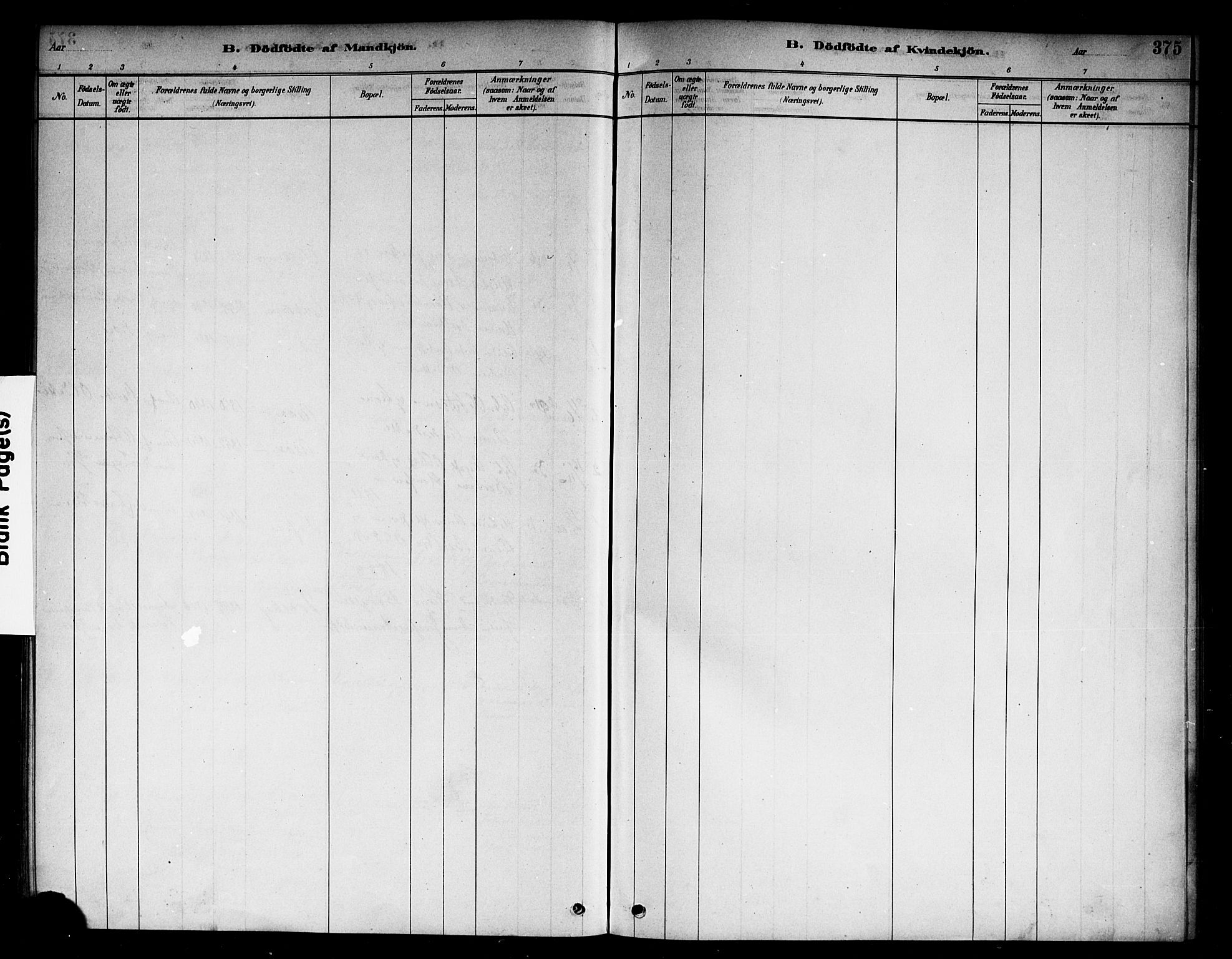 Berg prestekontor Kirkebøker, AV/SAO-A-10902/F/Fb/L0001: Parish register (official) no. II 1, 1878-1887, p. 375